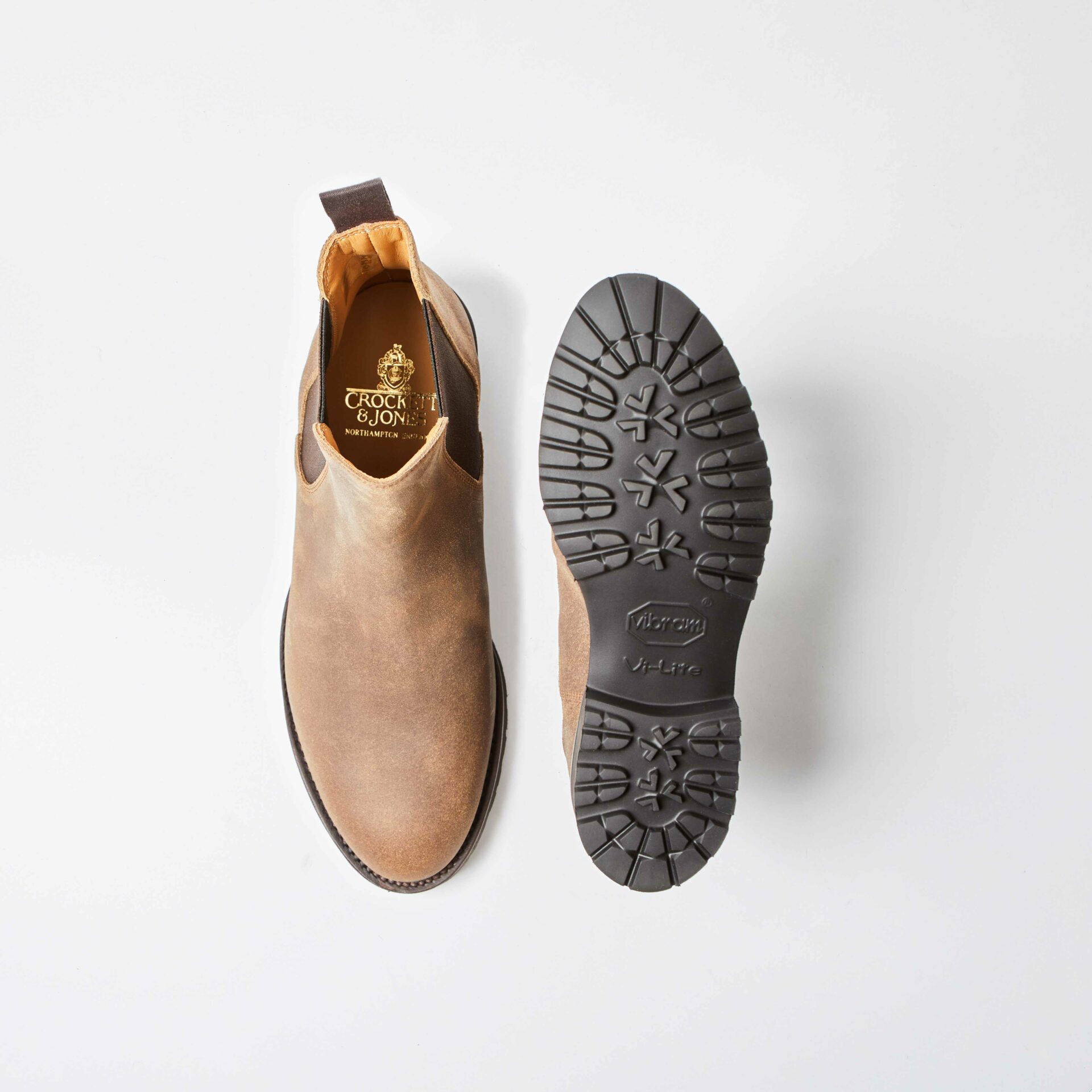 Bonnie 2 Natural Rough Out Suede Chelsea Boot