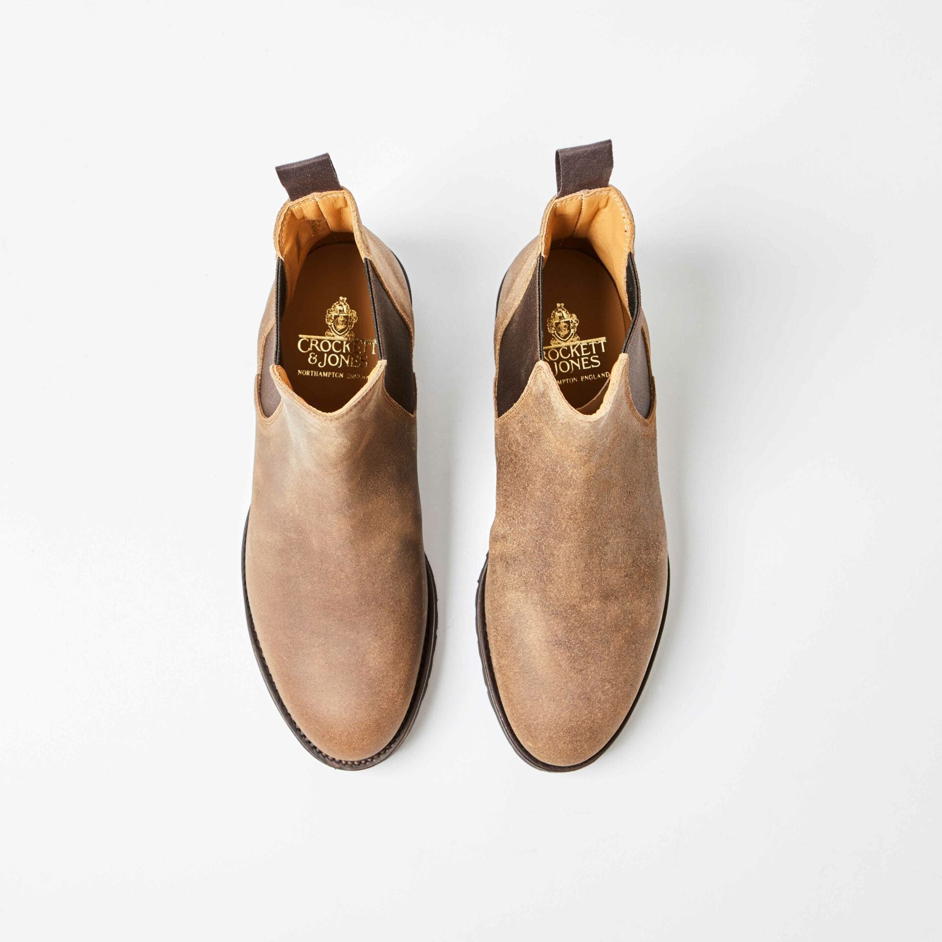 Bonnie 2 Natural Rough Out Suede Chelsea Boot