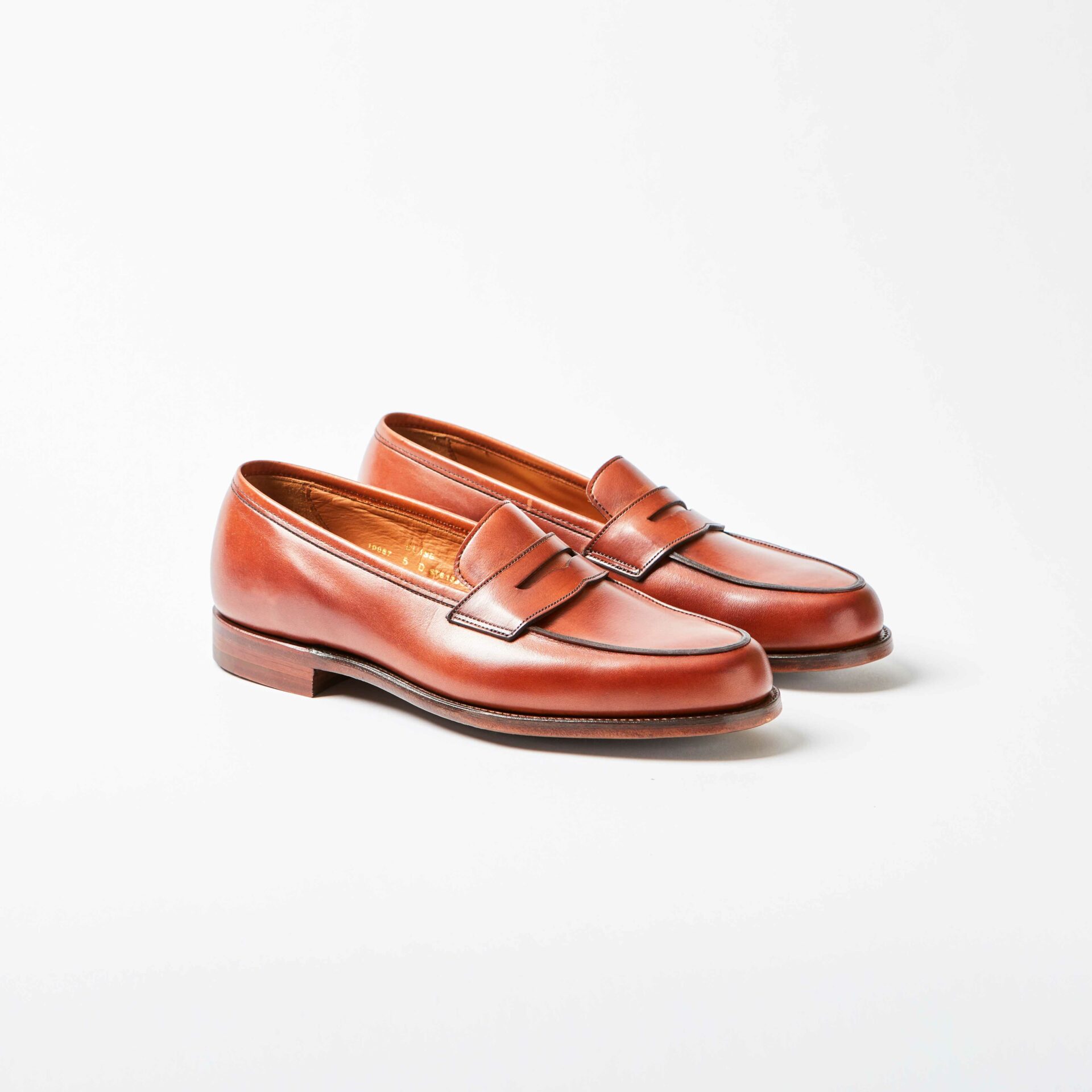 Elise Chestnut Calf Leather Loafer