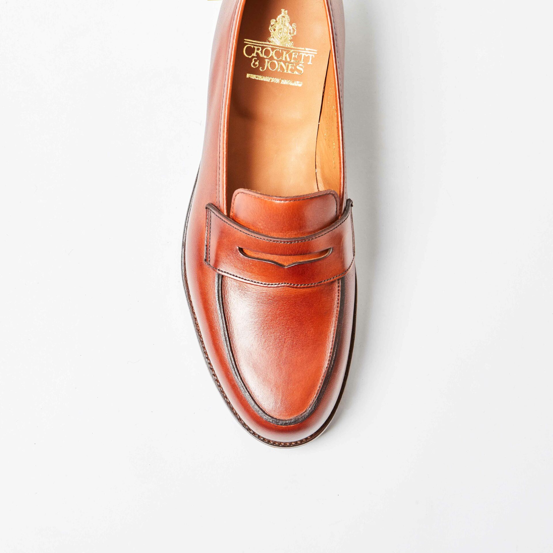 Elise Chestnut Calf Leather Loafer