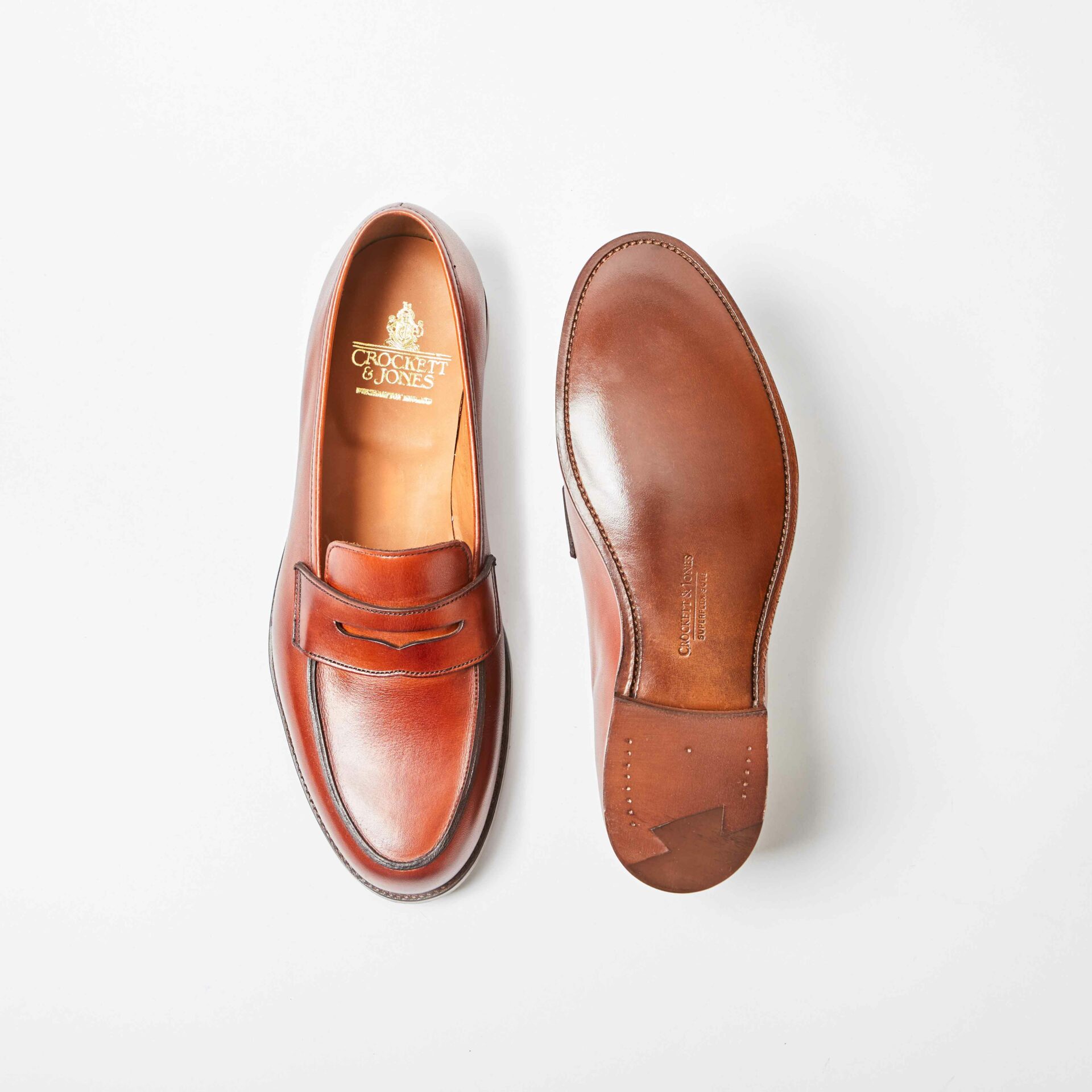 Elise Chestnut Calf Leather Loafer