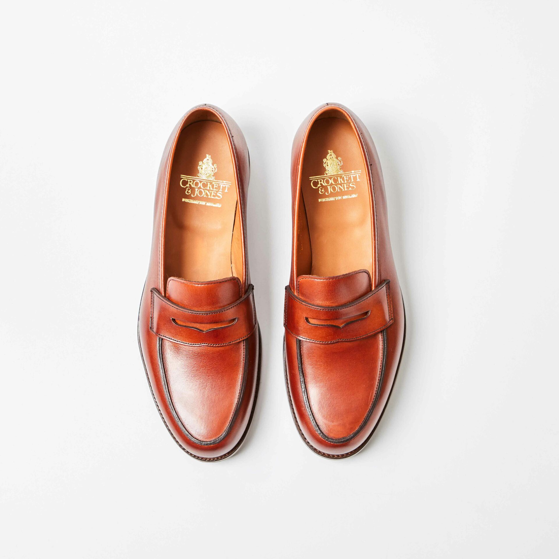 Elise Chestnut Calf Leather Loafer