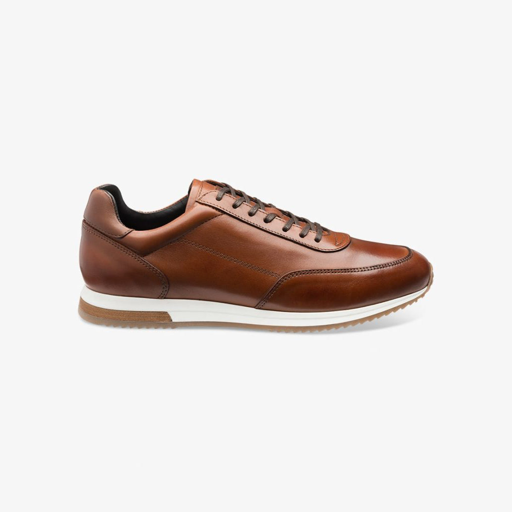 Bannister Cedar Calf Leather Trainers