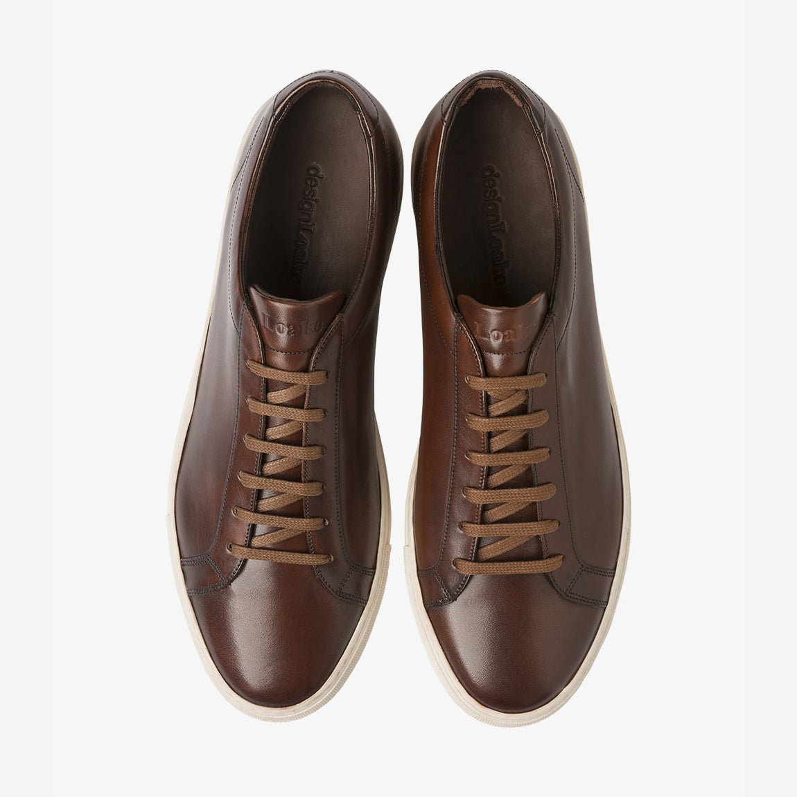 Sprint Dark Brown Calf Leather Trainers