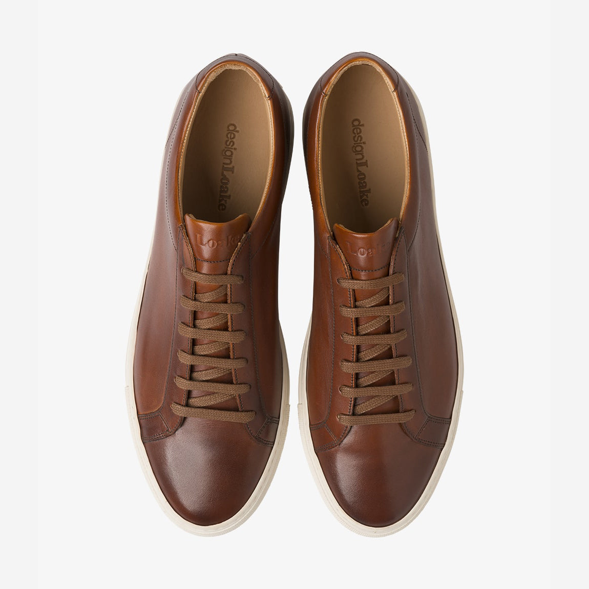 Sprint Deep Chestnut Calf Leather Trainers