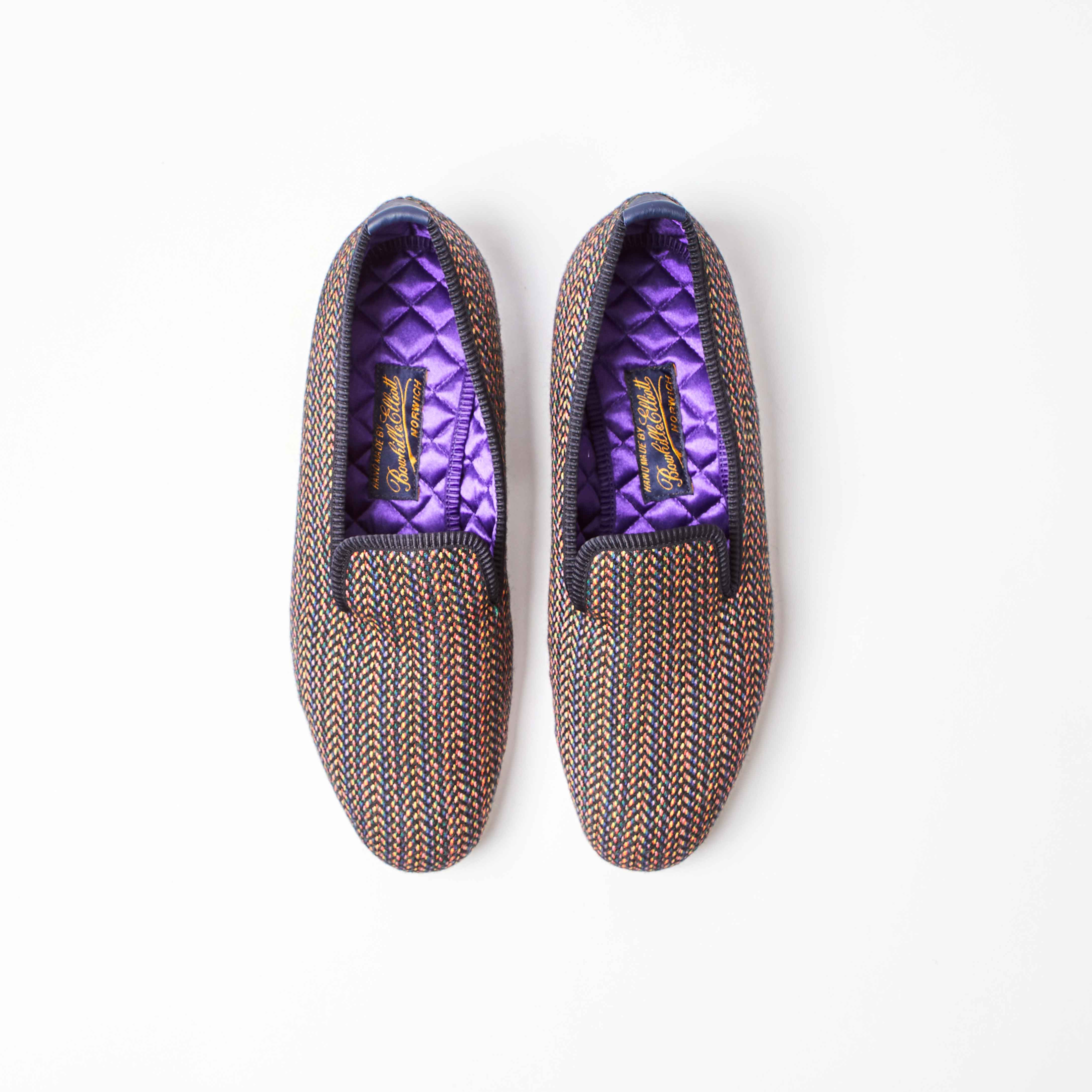 Limited Edition - Bowhill & Elliott x Dashing Tweeds Slipstream Albert Slippers