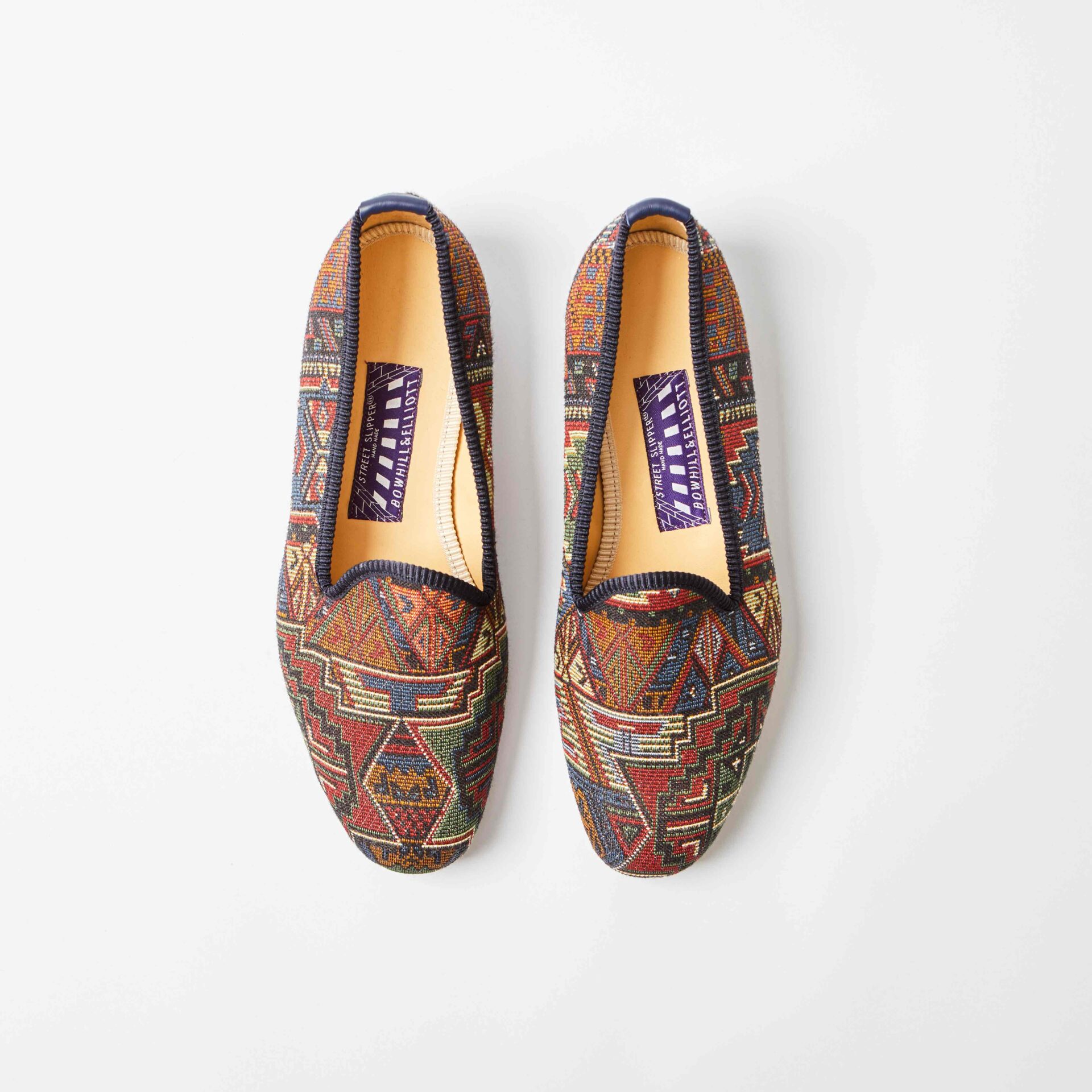 Aztec Fabric Venetian Slippers