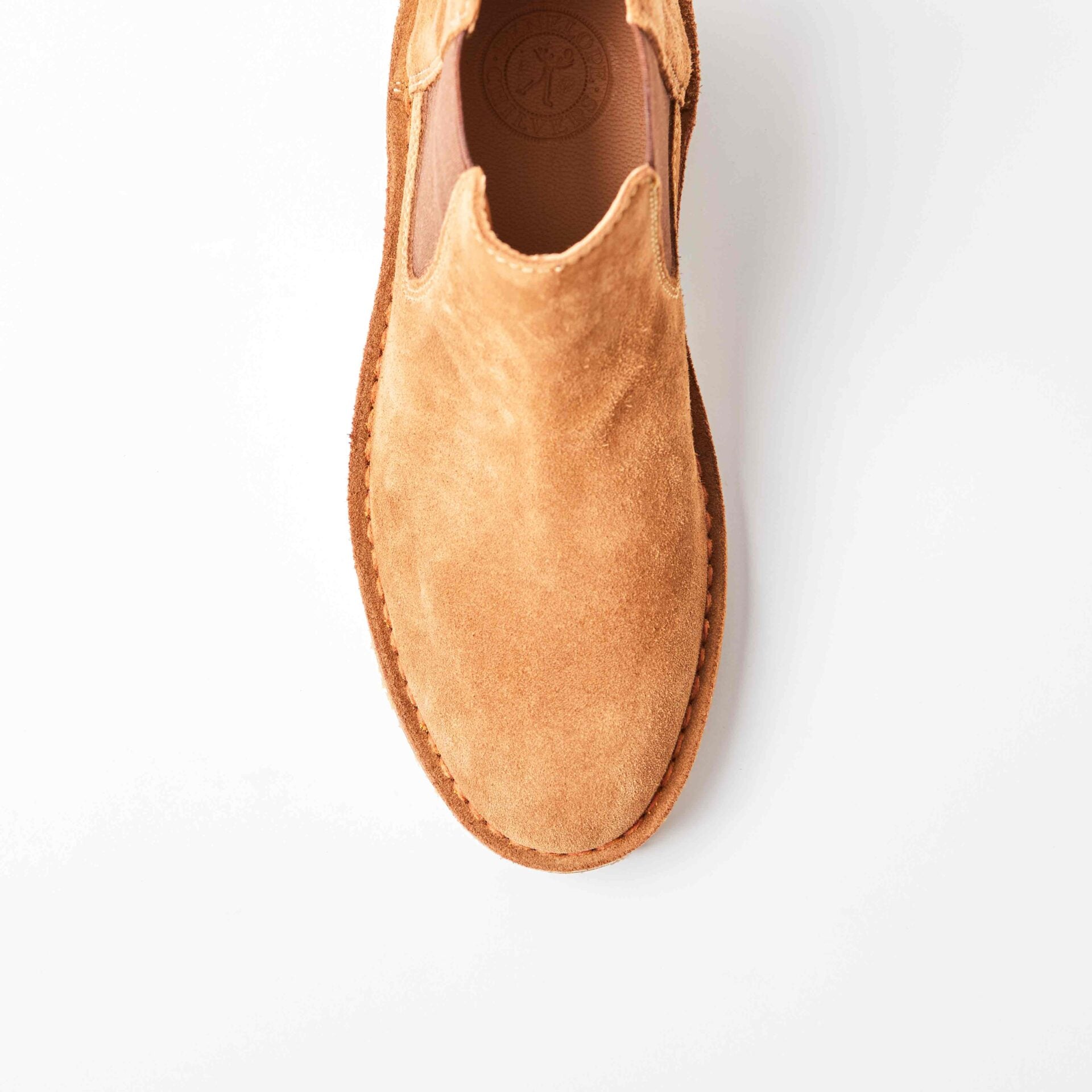 Rambla Tan Suede Chelsea Boot