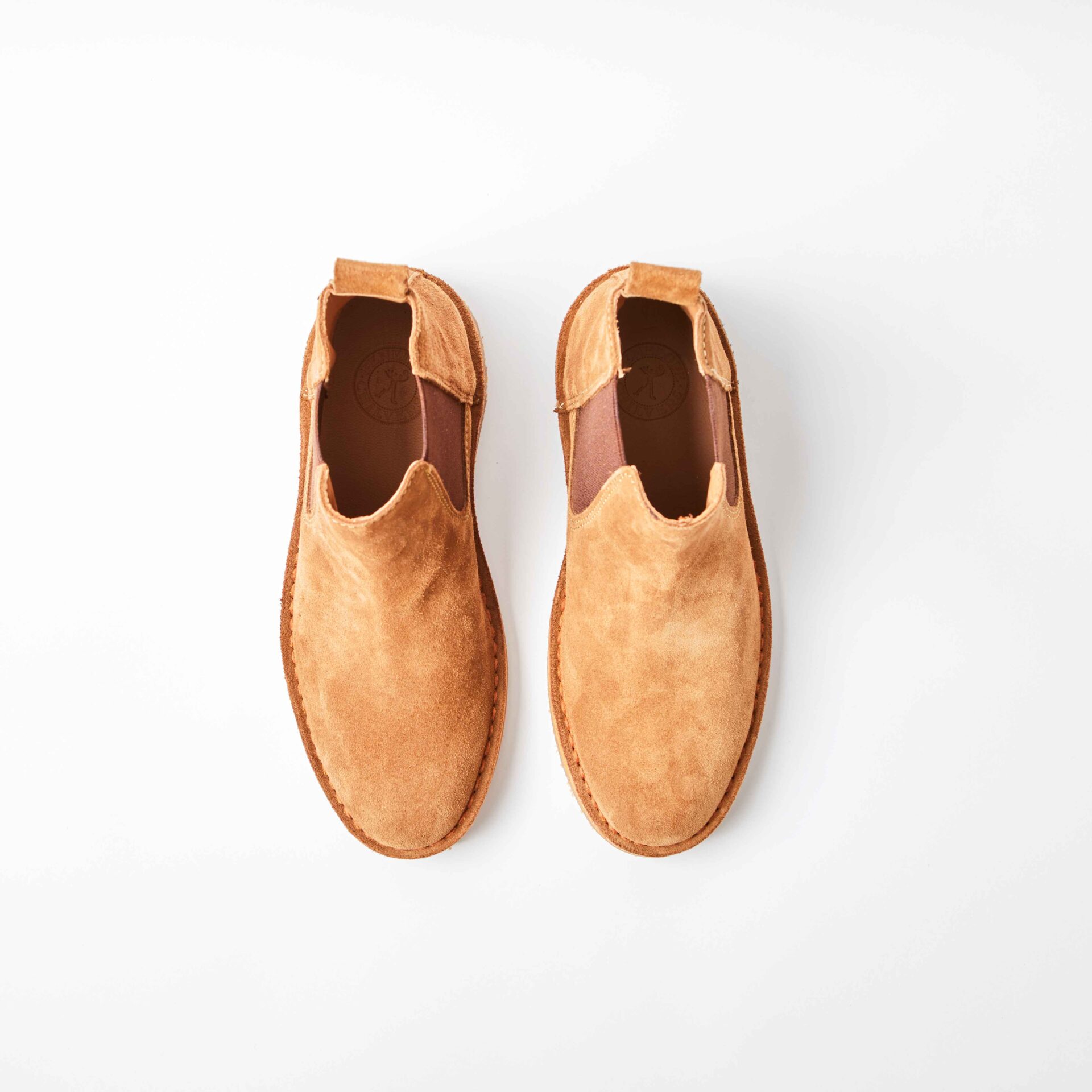 Rambla Tan Suede Chelsea Boot