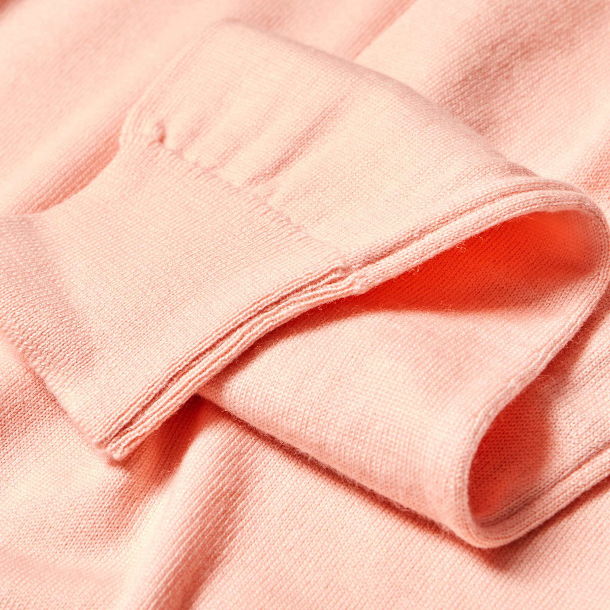 The Merino Polo in Pink