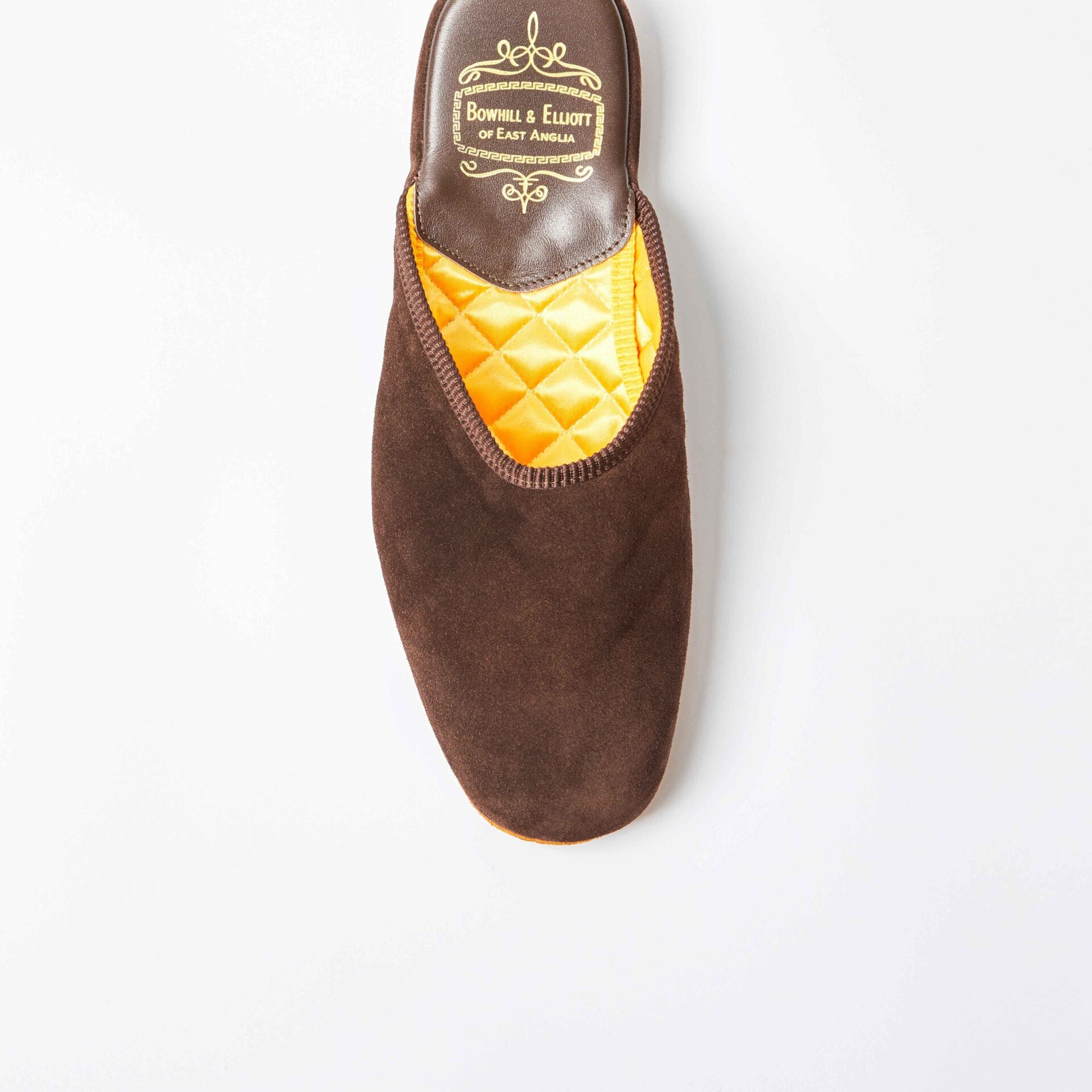 Chocolate Suede Mule Slipper
