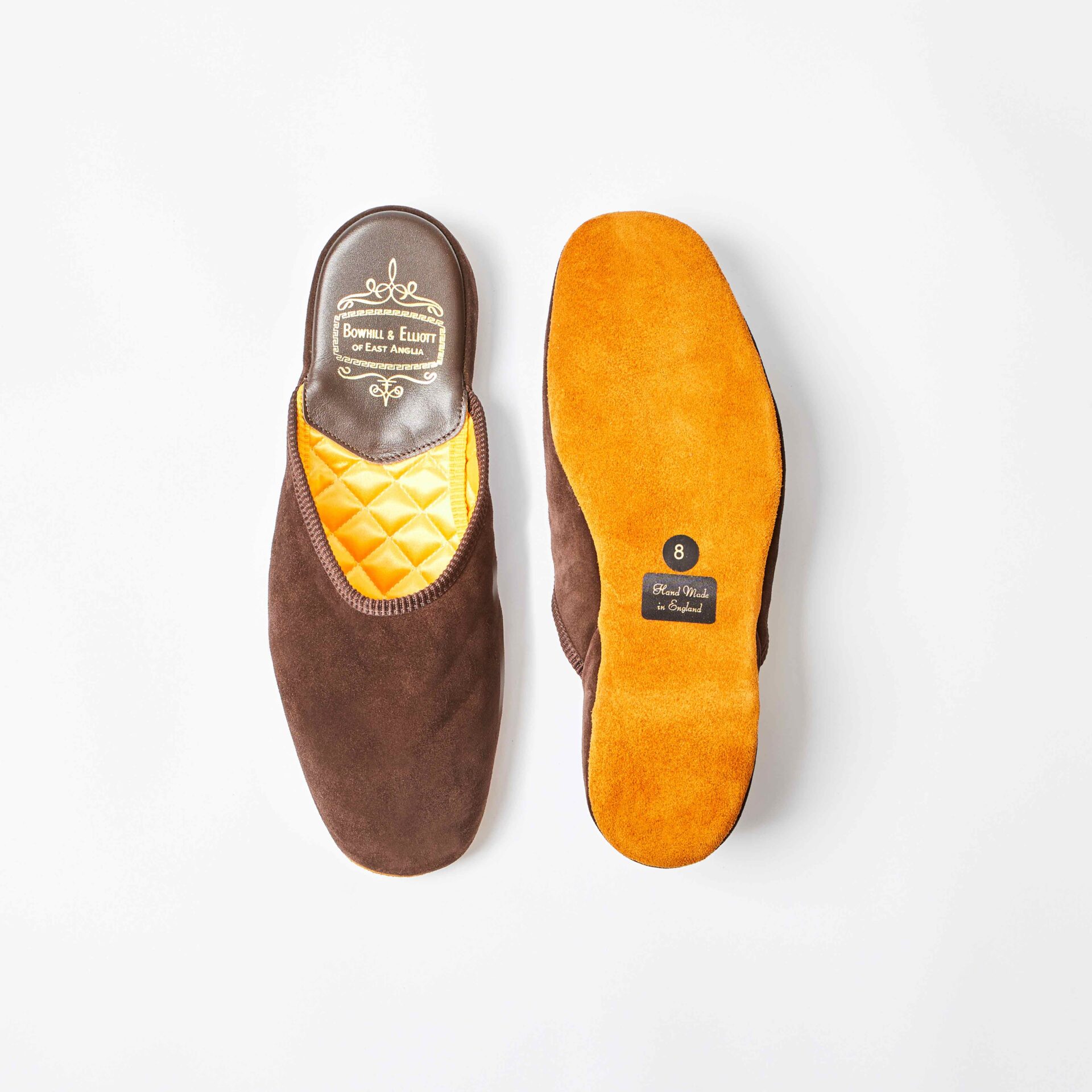 Chocolate Suede Mule Slipper