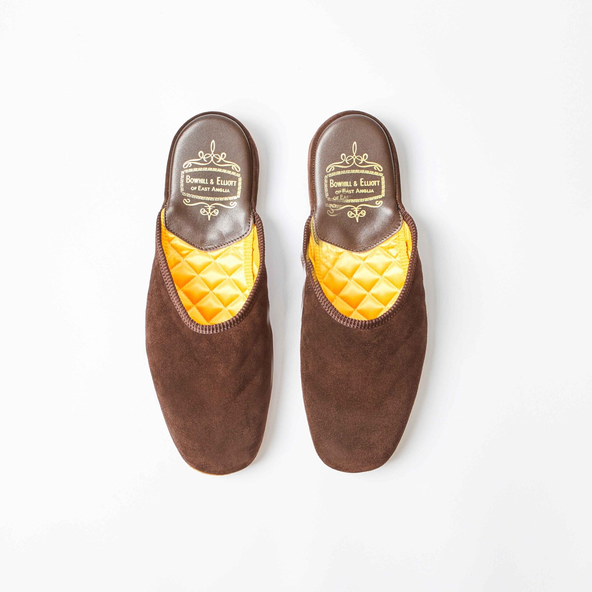 Chocolate Suede Mule Slipper