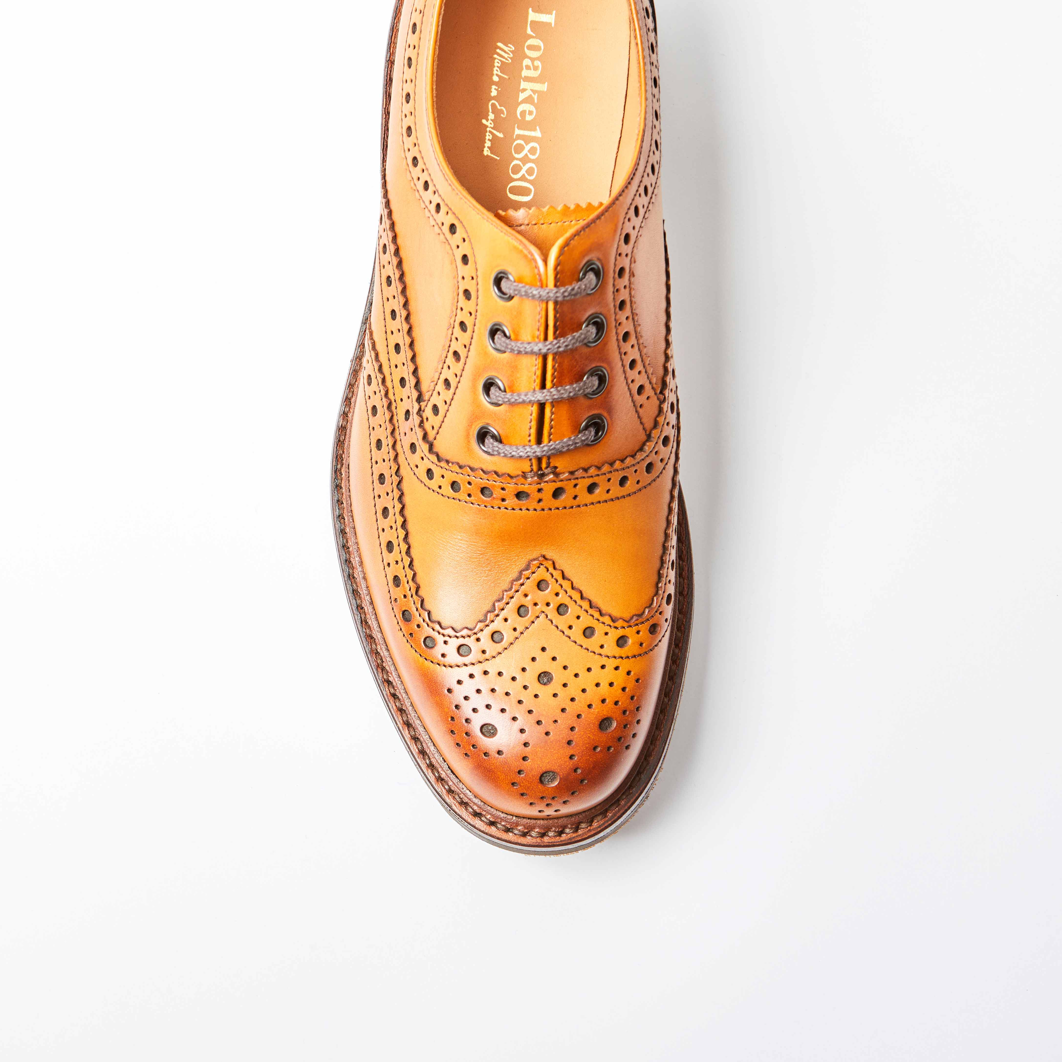 Edward Tan Brogue Shoe