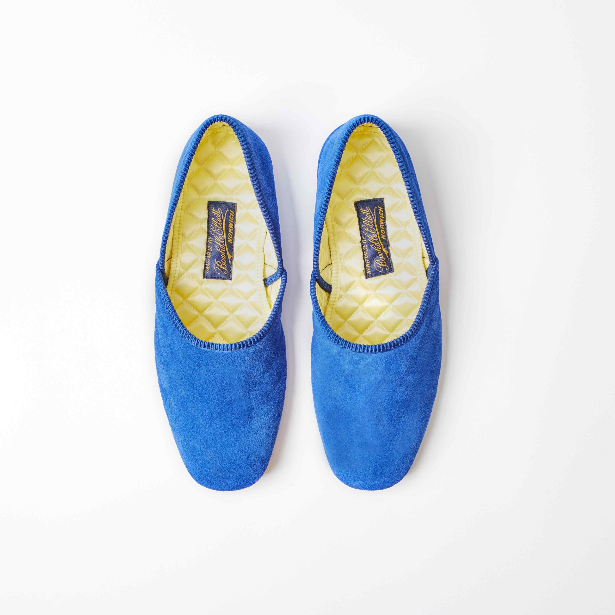 Royal Blue Grecian Slippers