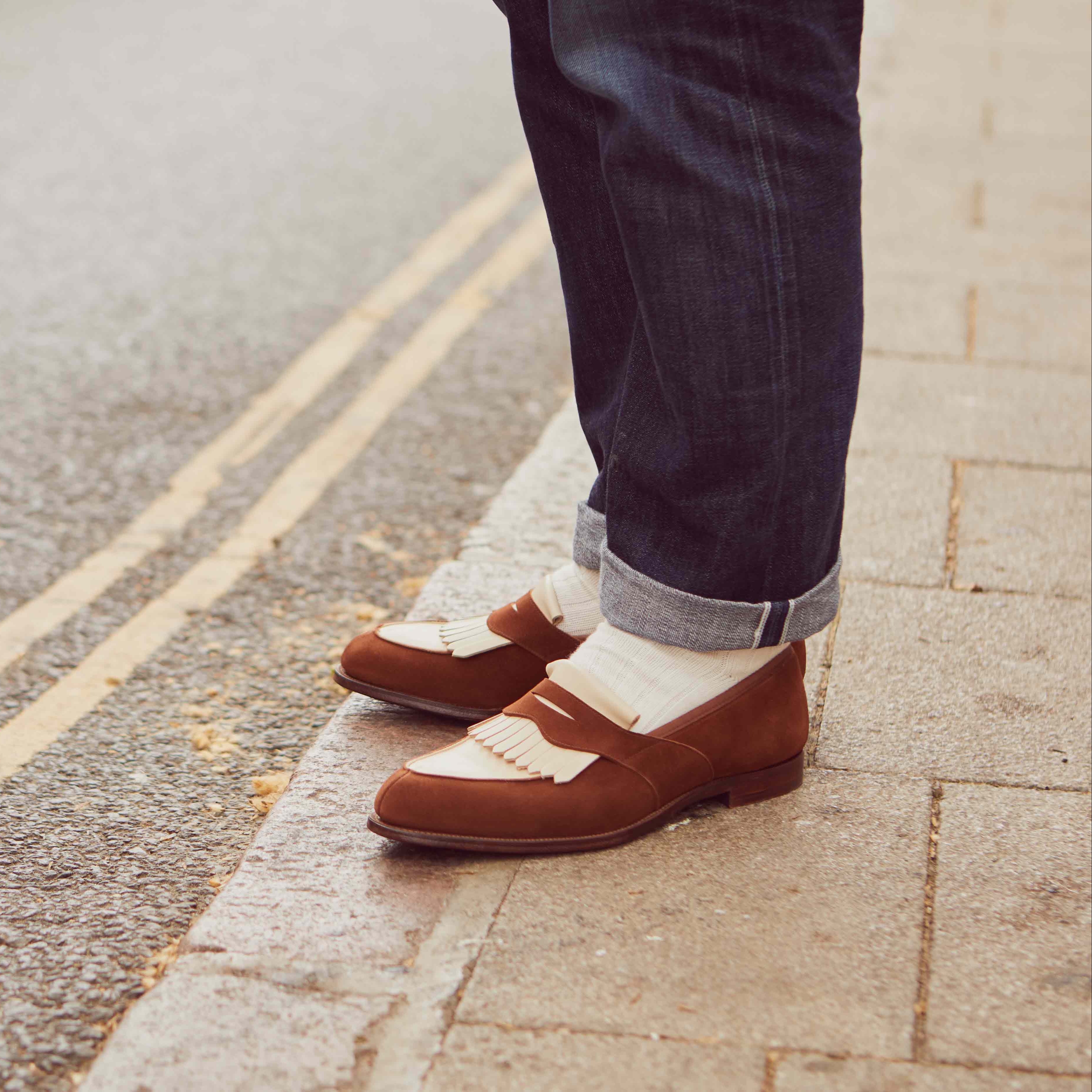 Wexford Tobacco Suede | Bowhill and Elliott