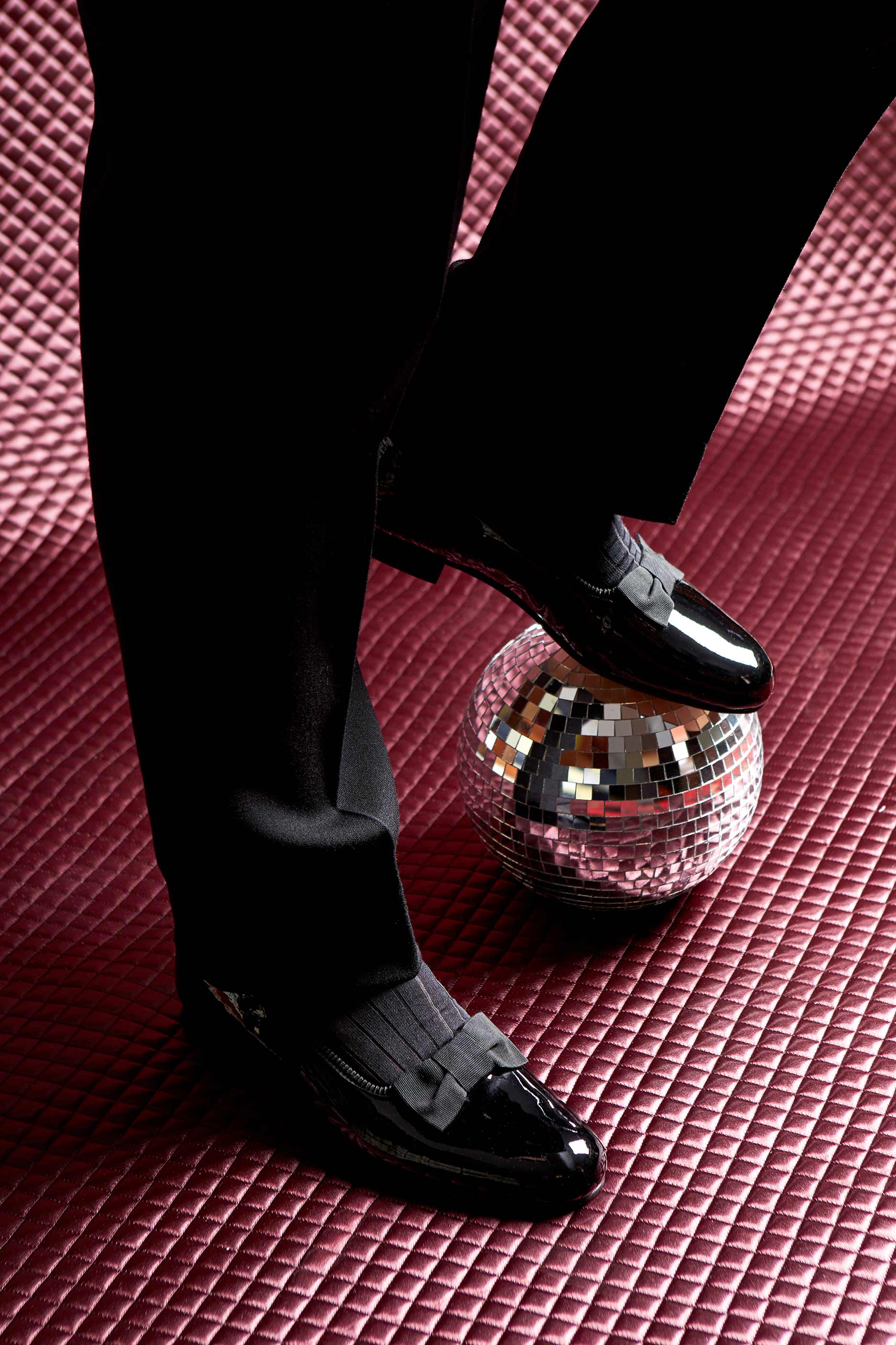 Black Patent Opera Pumps