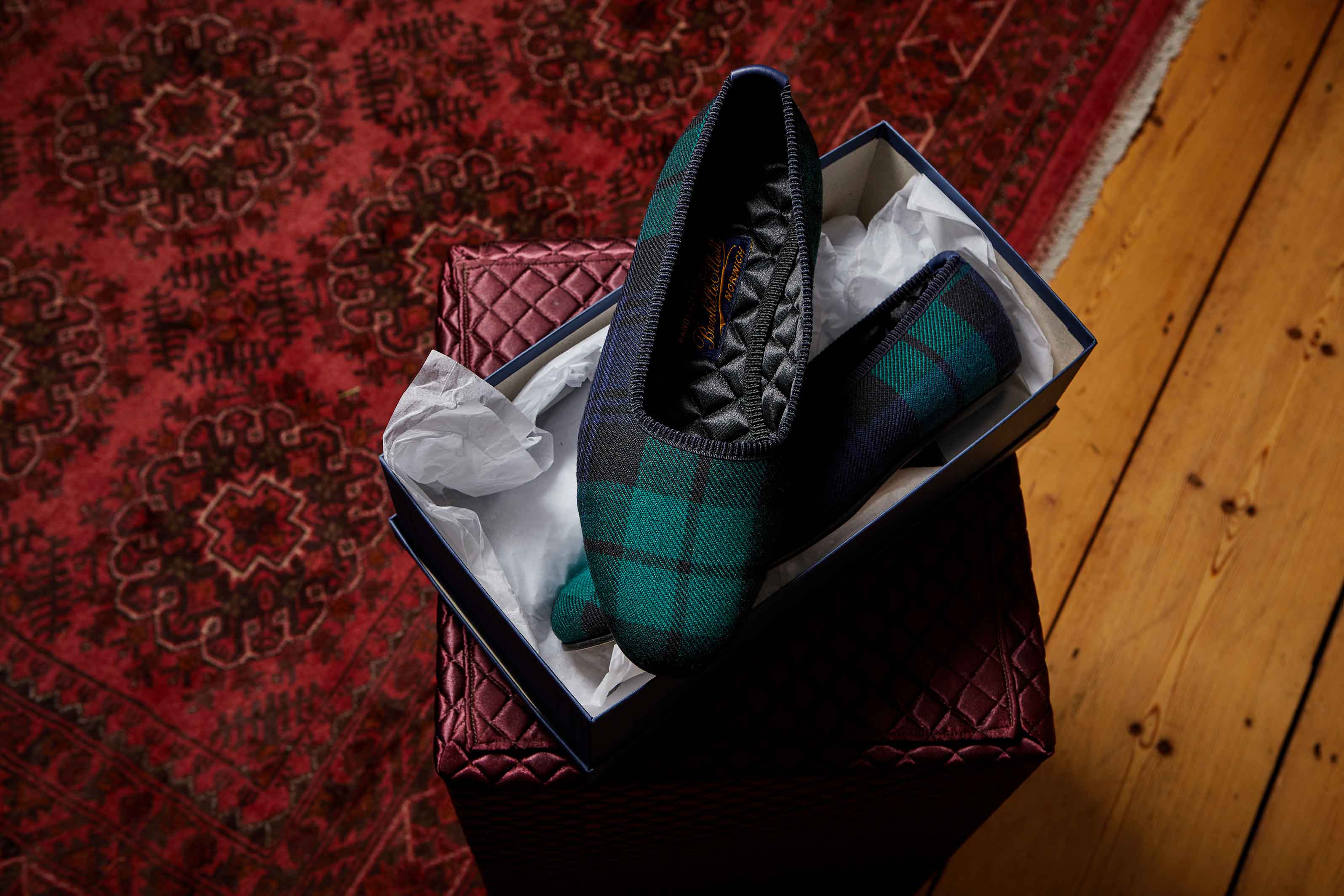 Black Watch Tartan Pumps