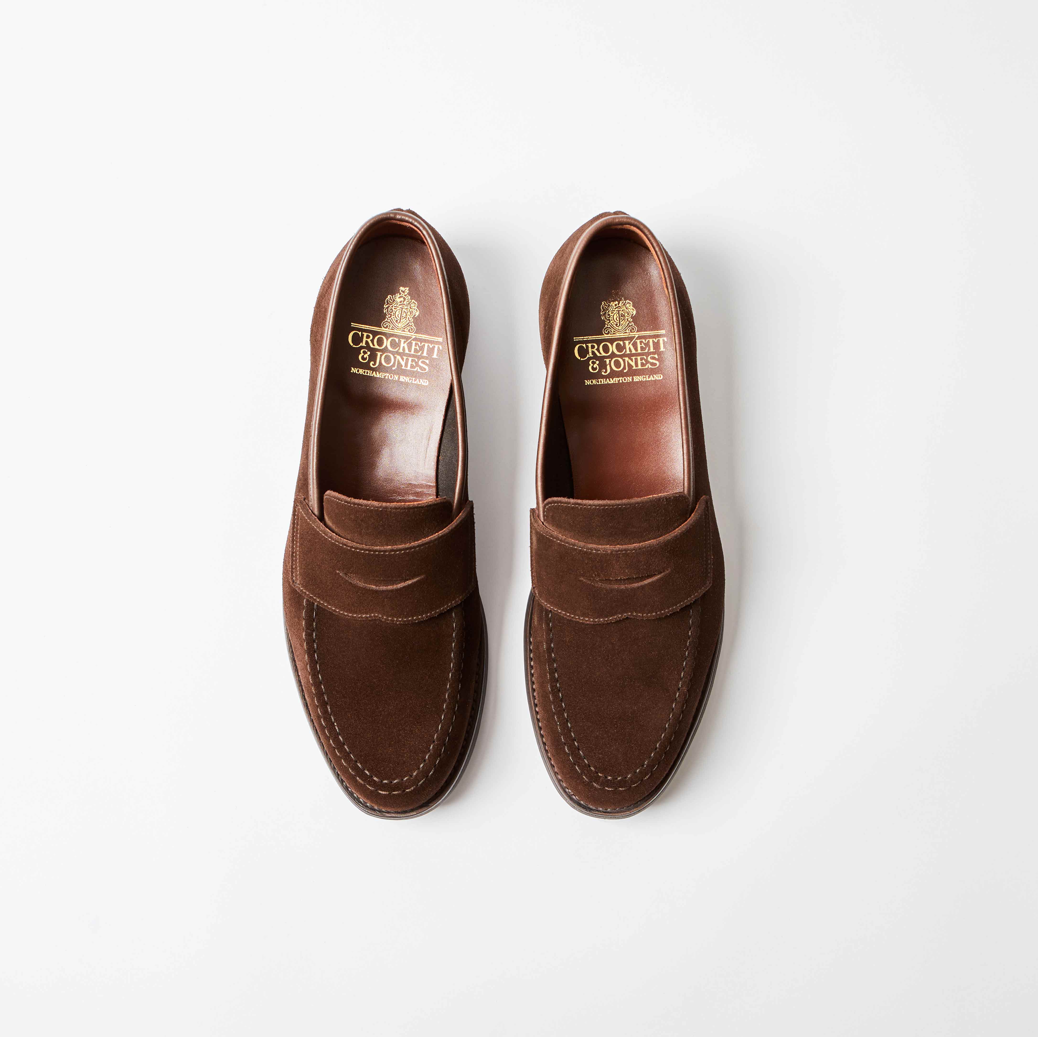 Harvard 2 Dark Brown Suede Loafer | Bowhill and Elliott