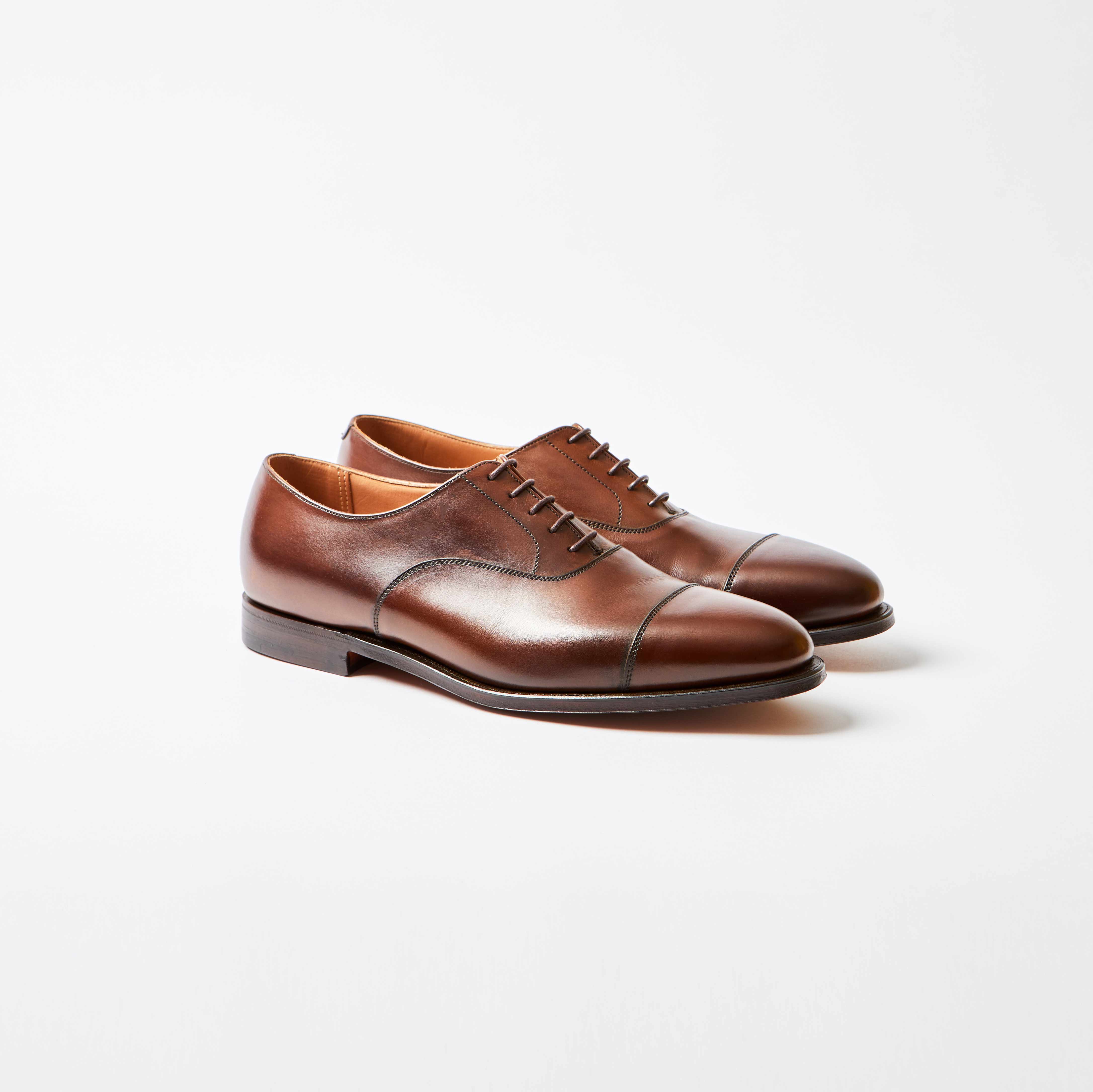 Connaught Dark Brown Burnished Calf | Bowhill and Elliott