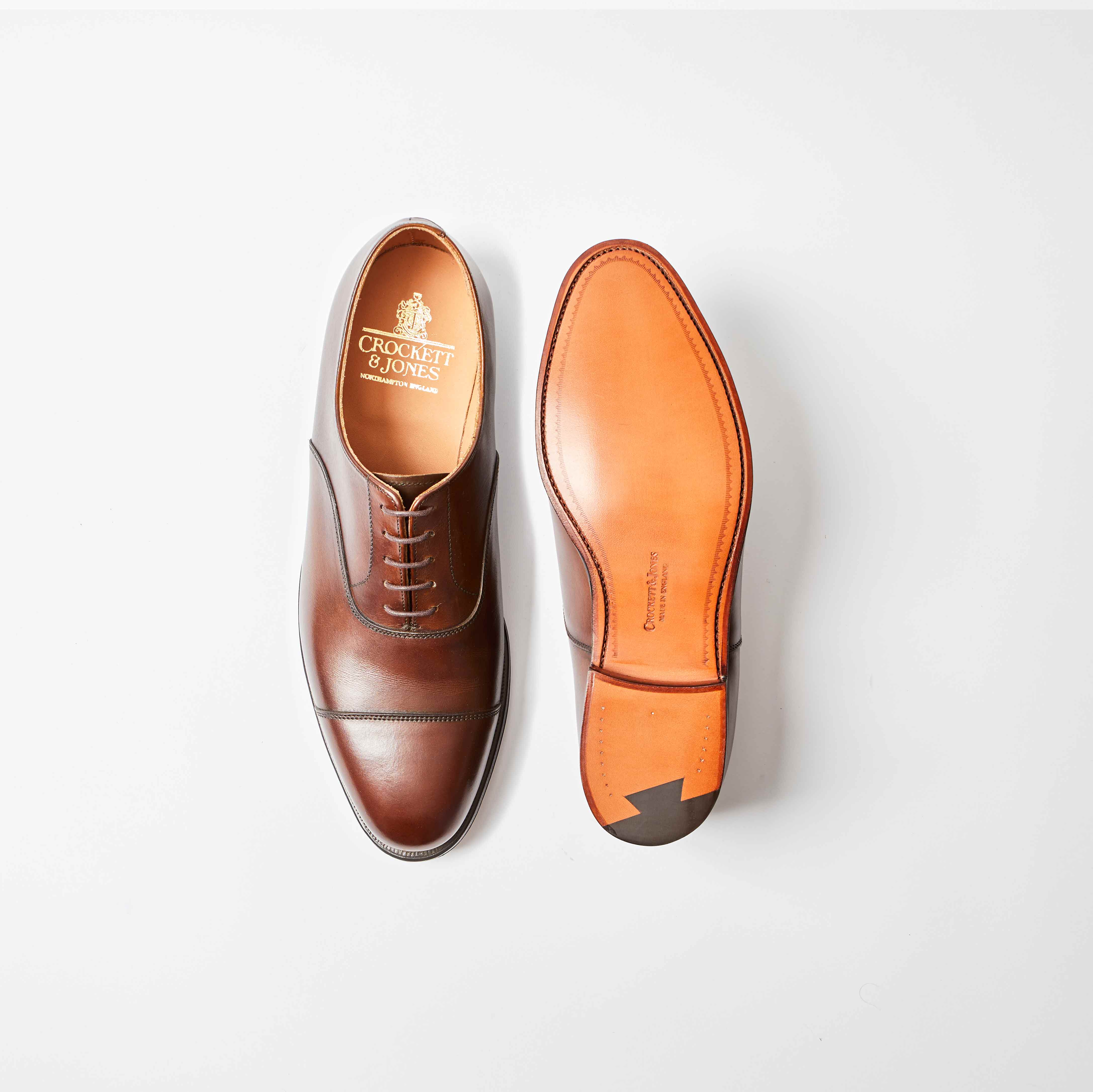Connaught Dark Brown Burnished Calf