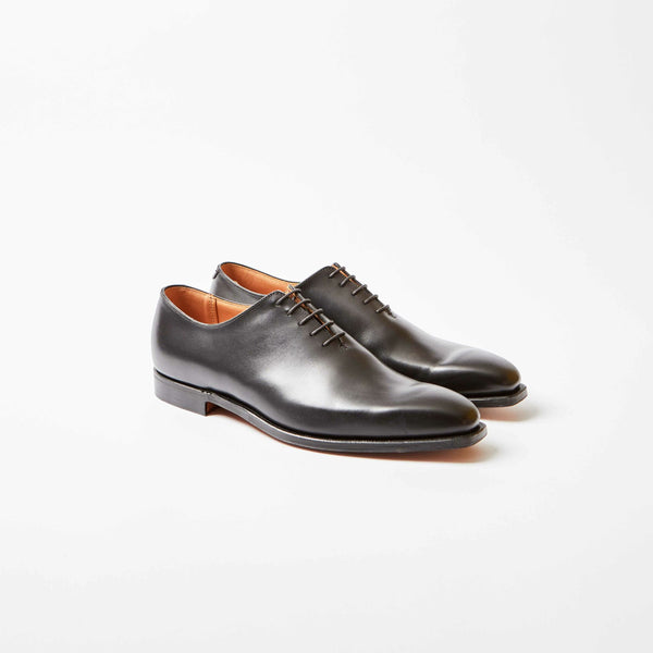 Alex Black Calf Oxford Whole-Cut | Bowhill and Elliott