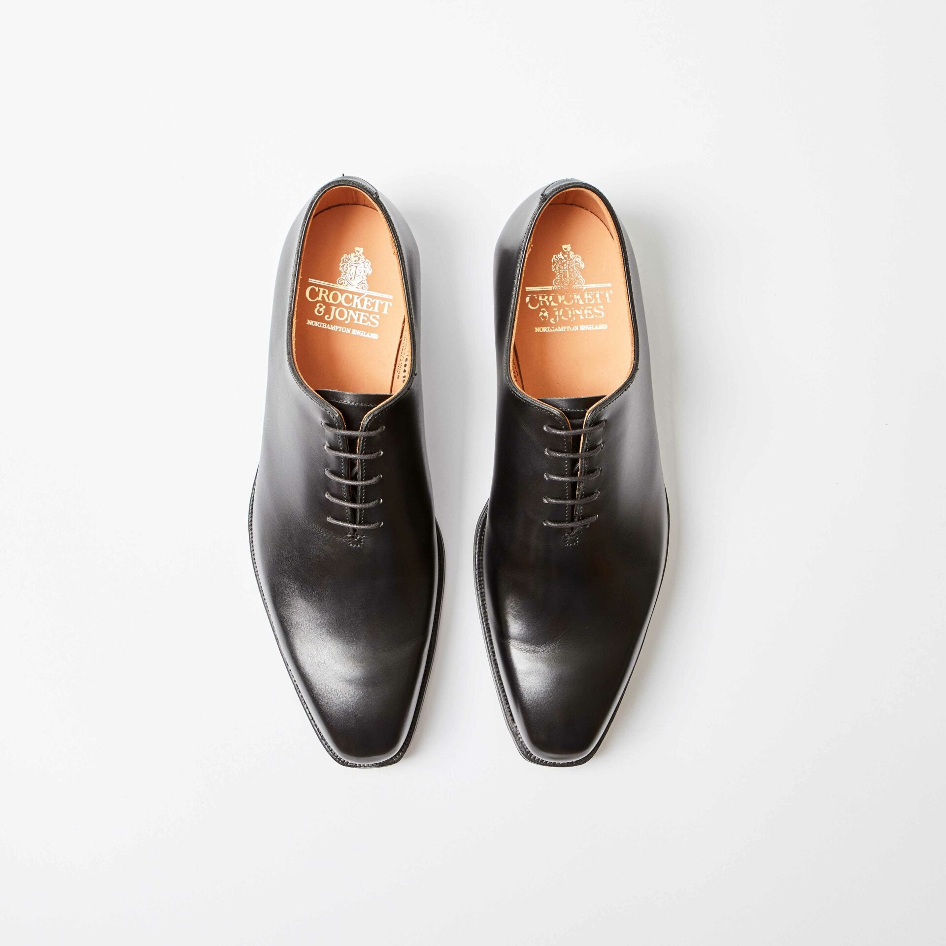 Alex Black Calf Oxford Whole-Cut | Bowhill and Elliott