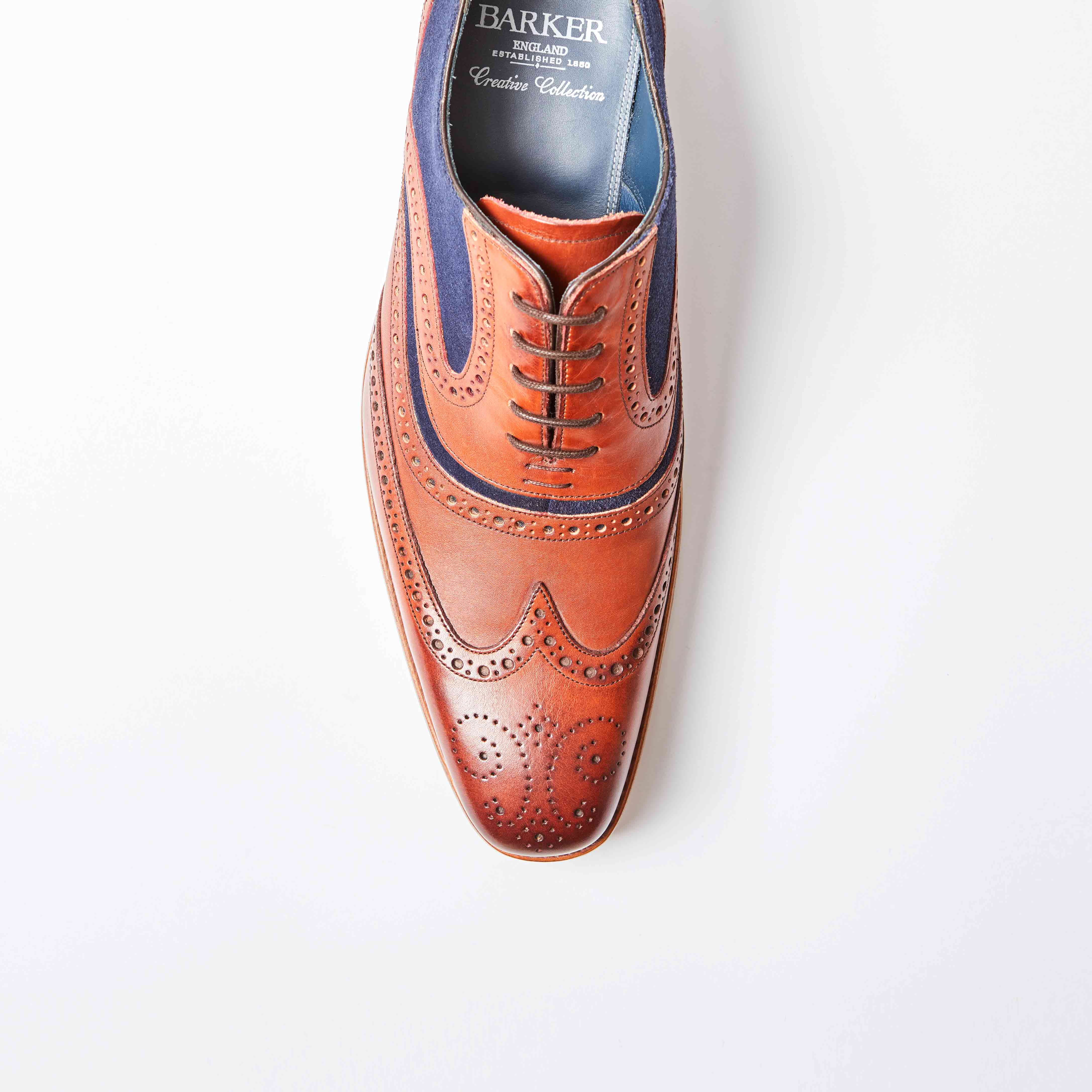 McClean Rosewood Suede - Navy Calf