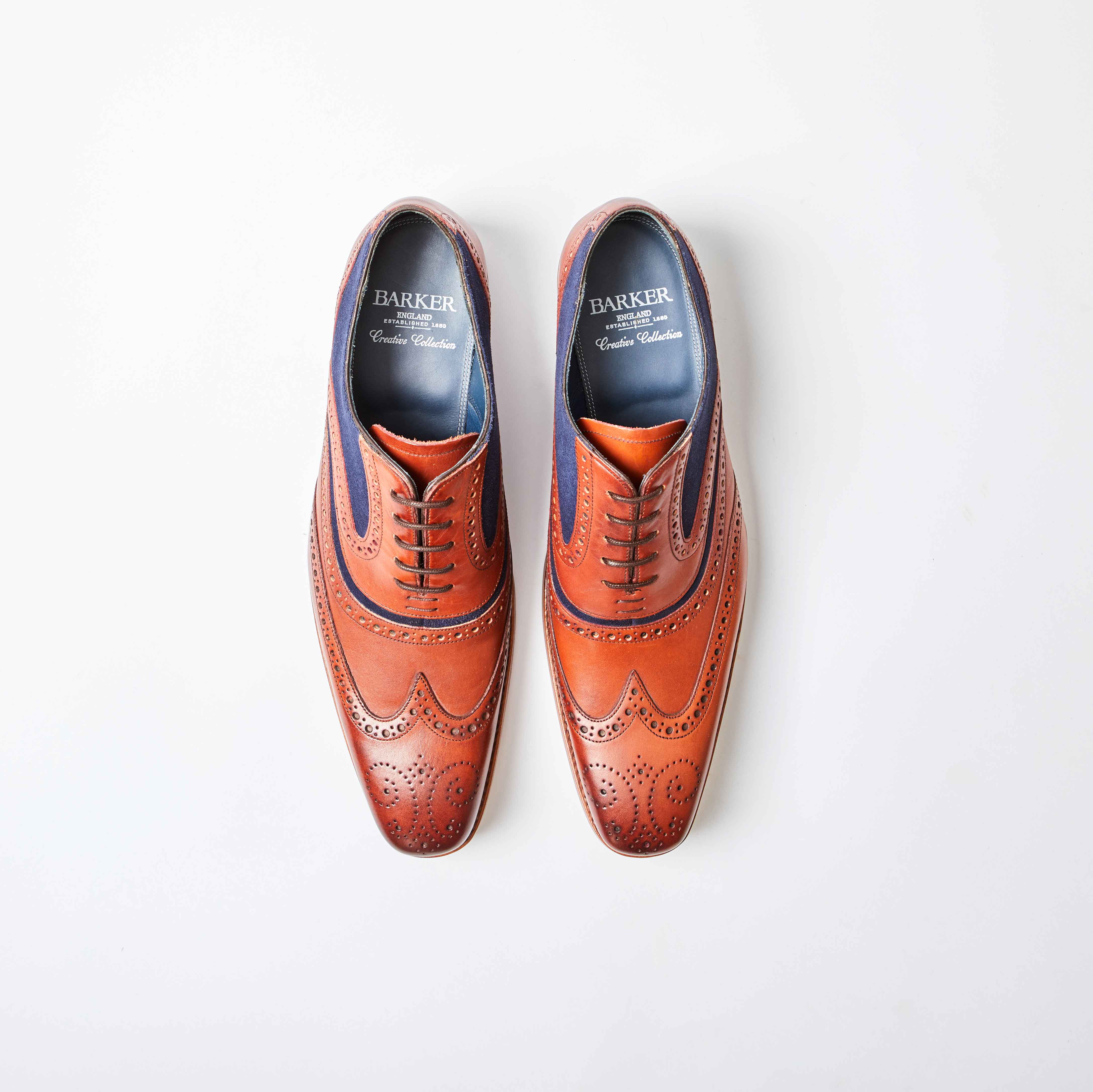 McClean Rosewood Suede - Navy Calf