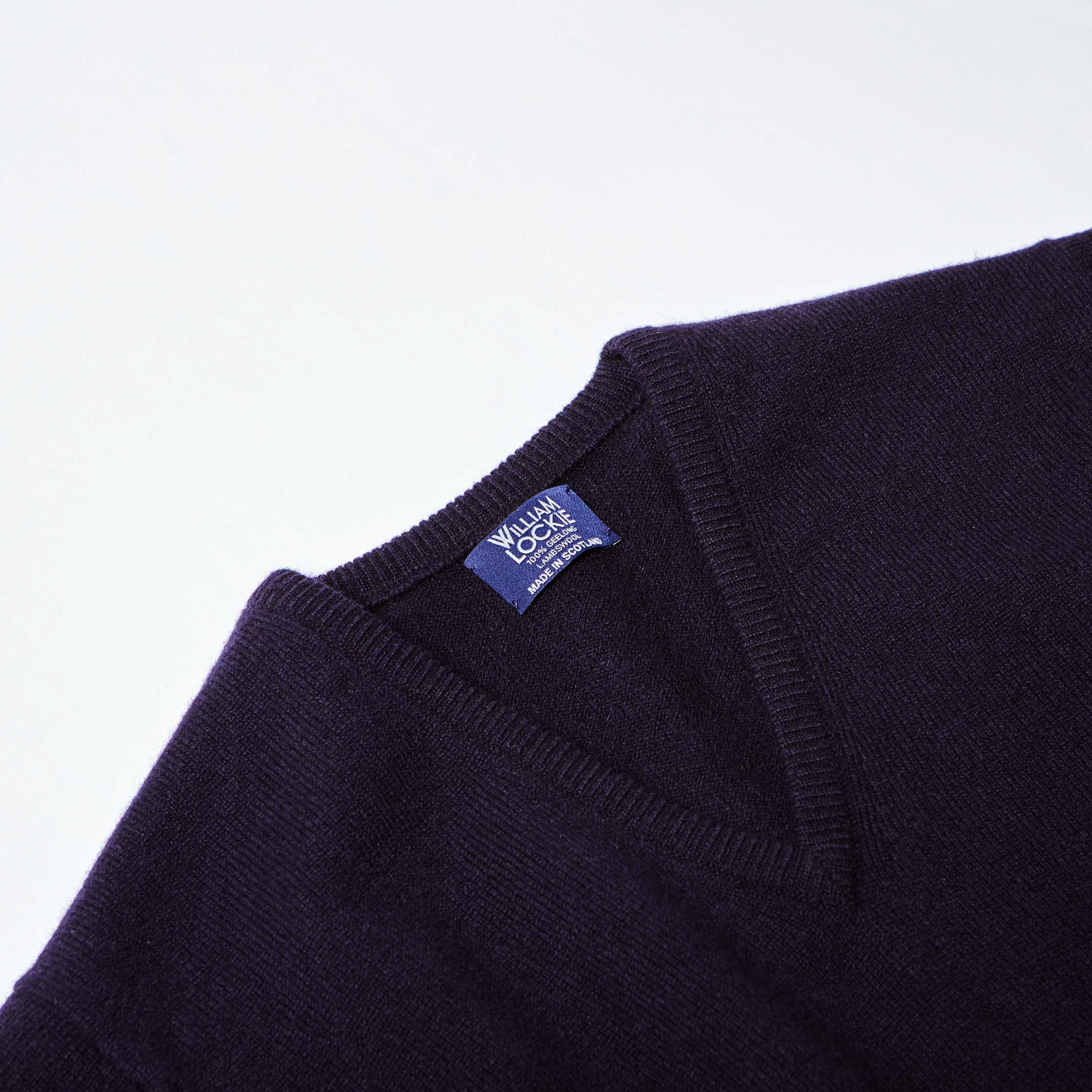 The V-Neck Jumper in Navy