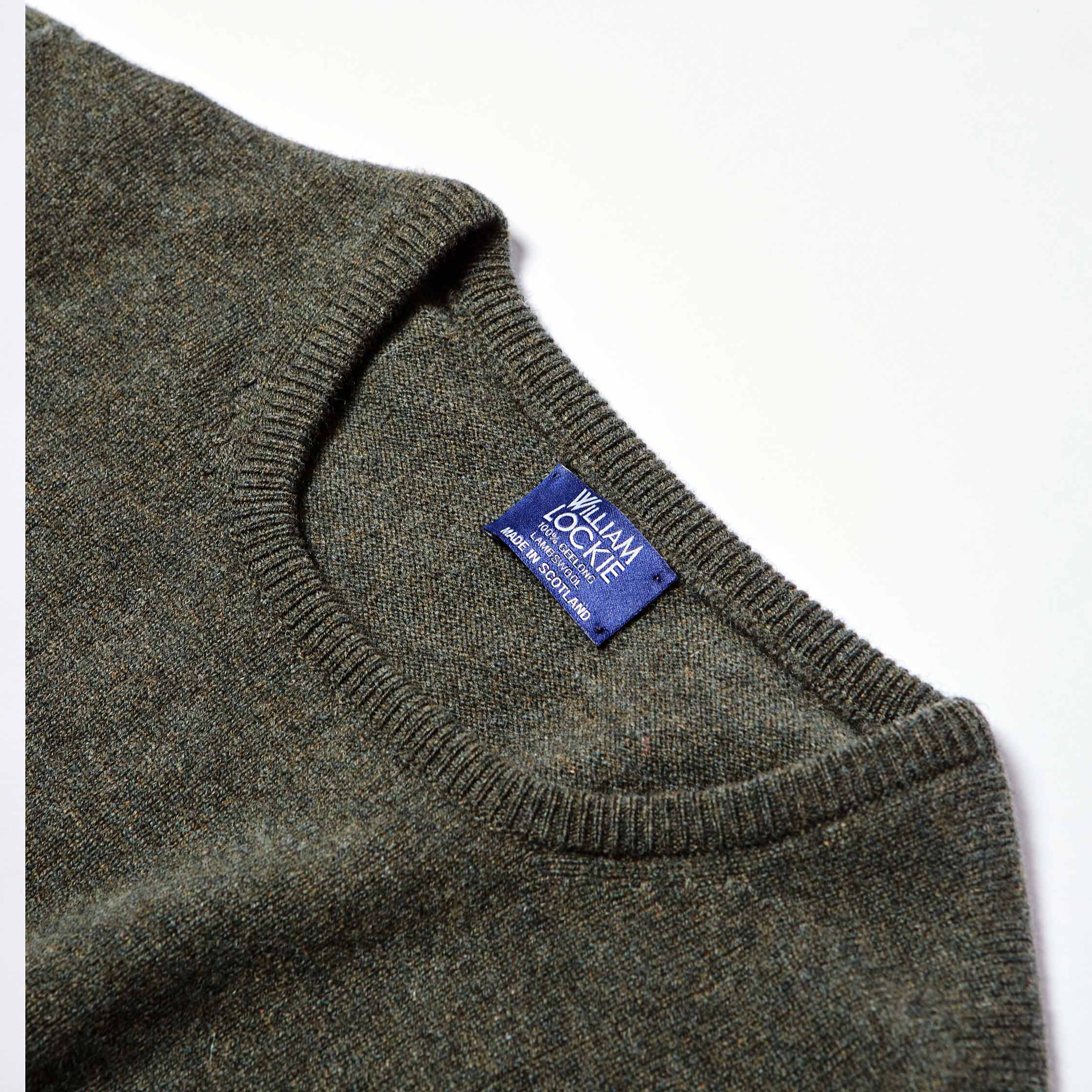 The Crew Neck Jumper in Seaweed