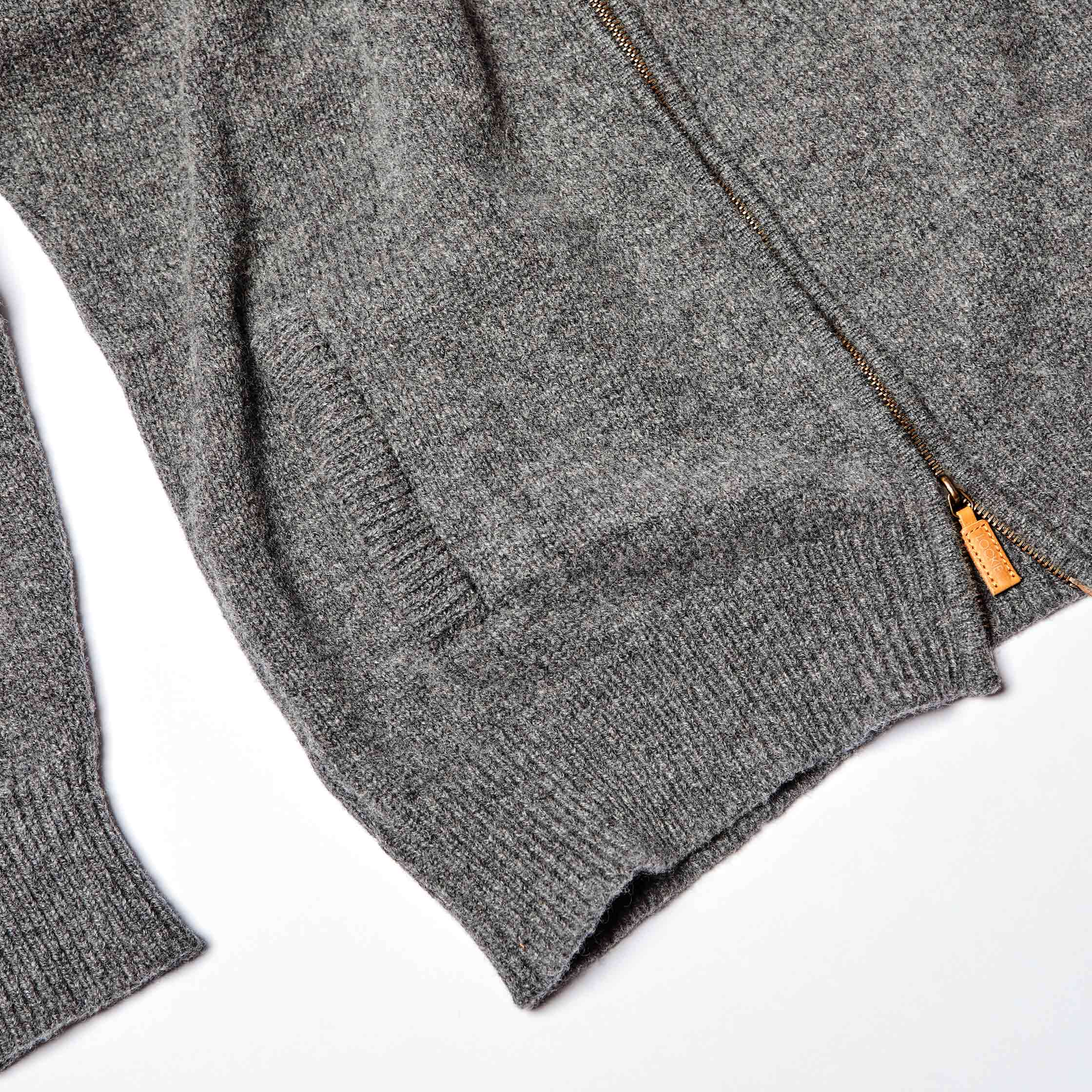 The Zip Cardigan in Flannel