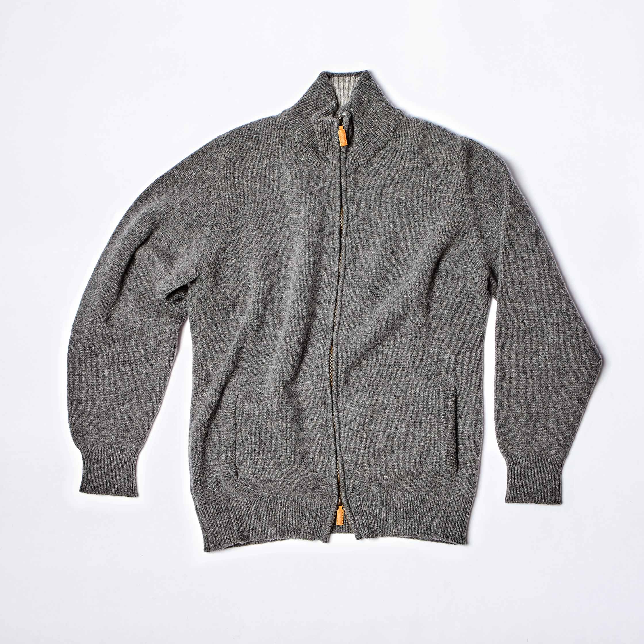 The Zip Cardigan in Flannel