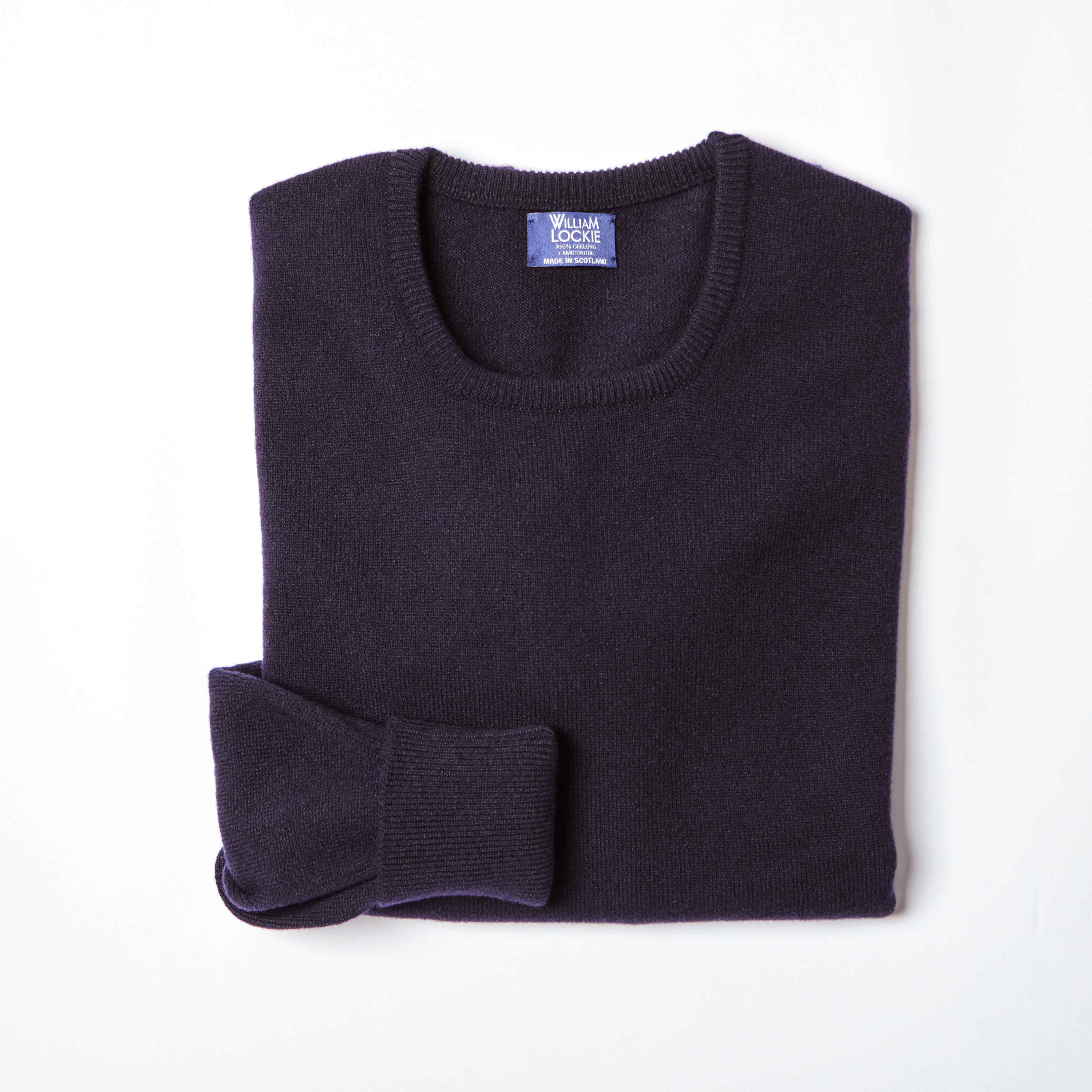 The Crew Neck Jumper in Navy