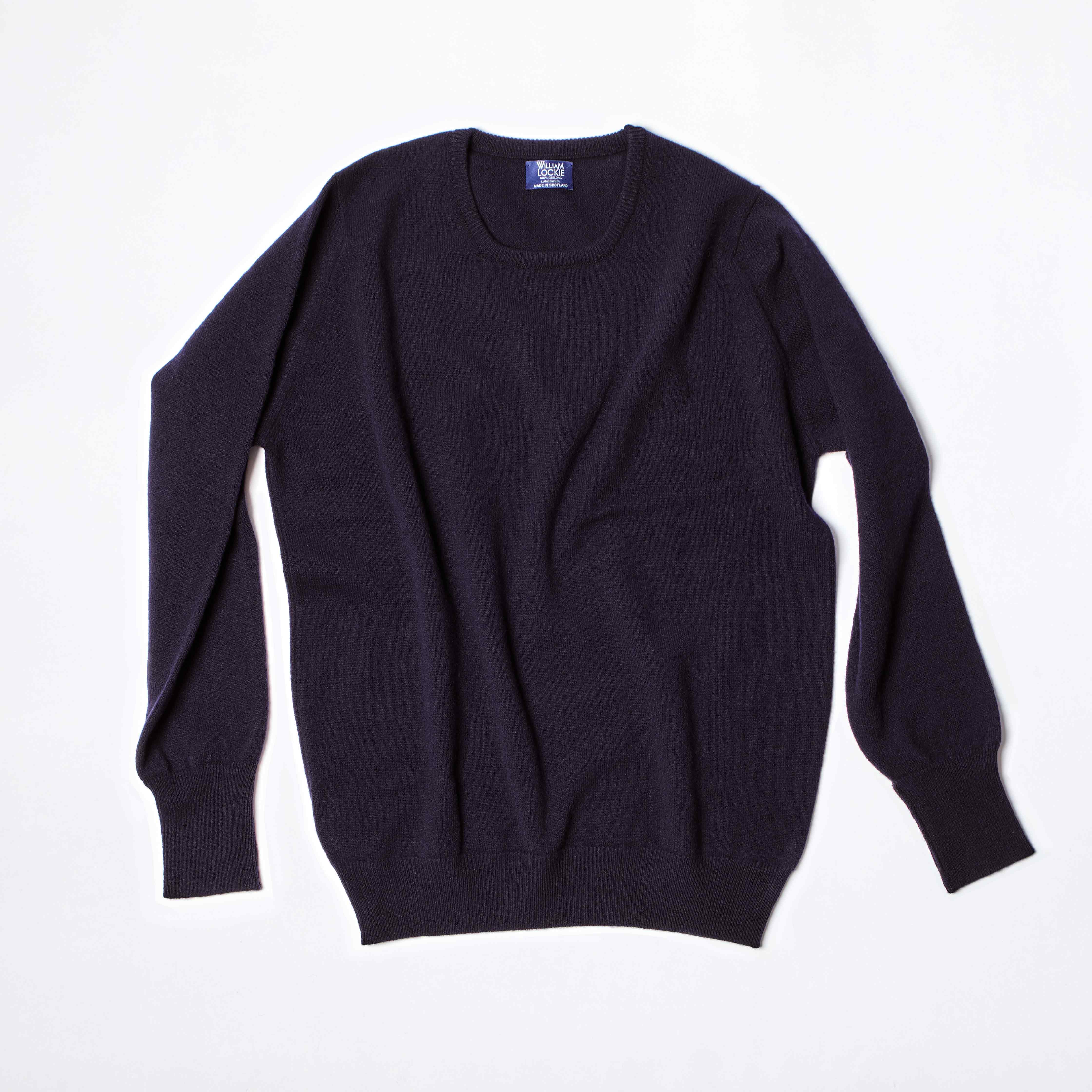 The Crew Neck Jumper in Navy