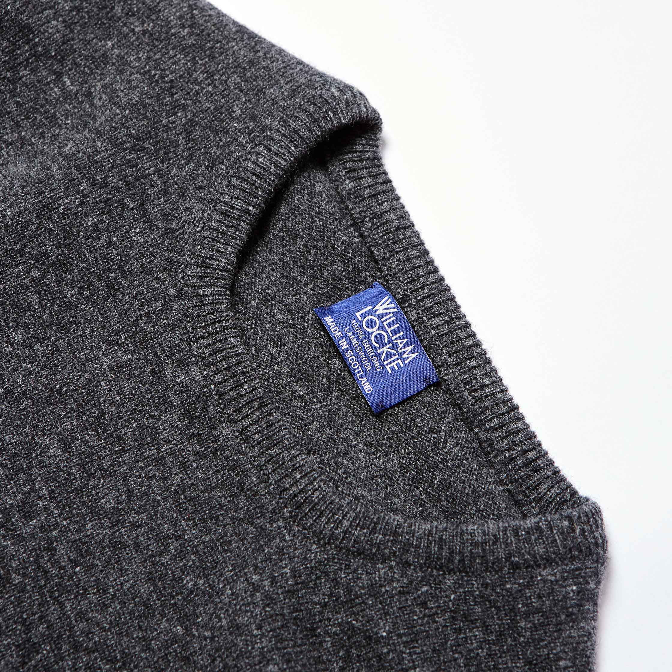 The Crew Neck Jumper in Charcoal