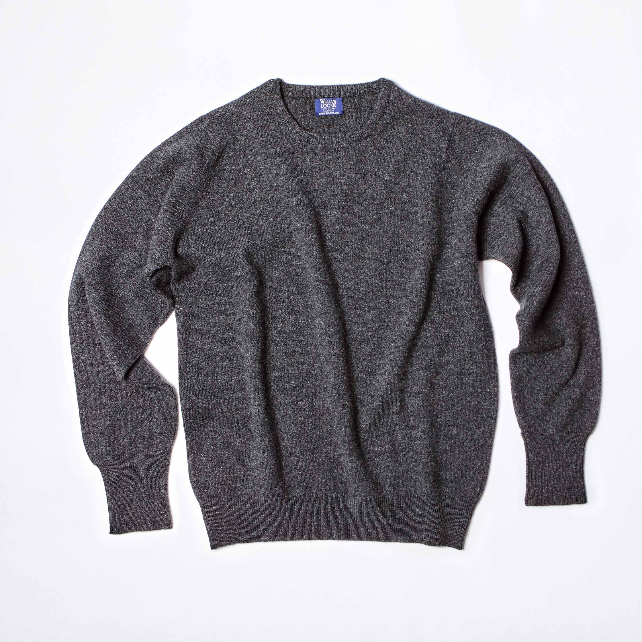 The Crew Neck Jumper in Charcoal