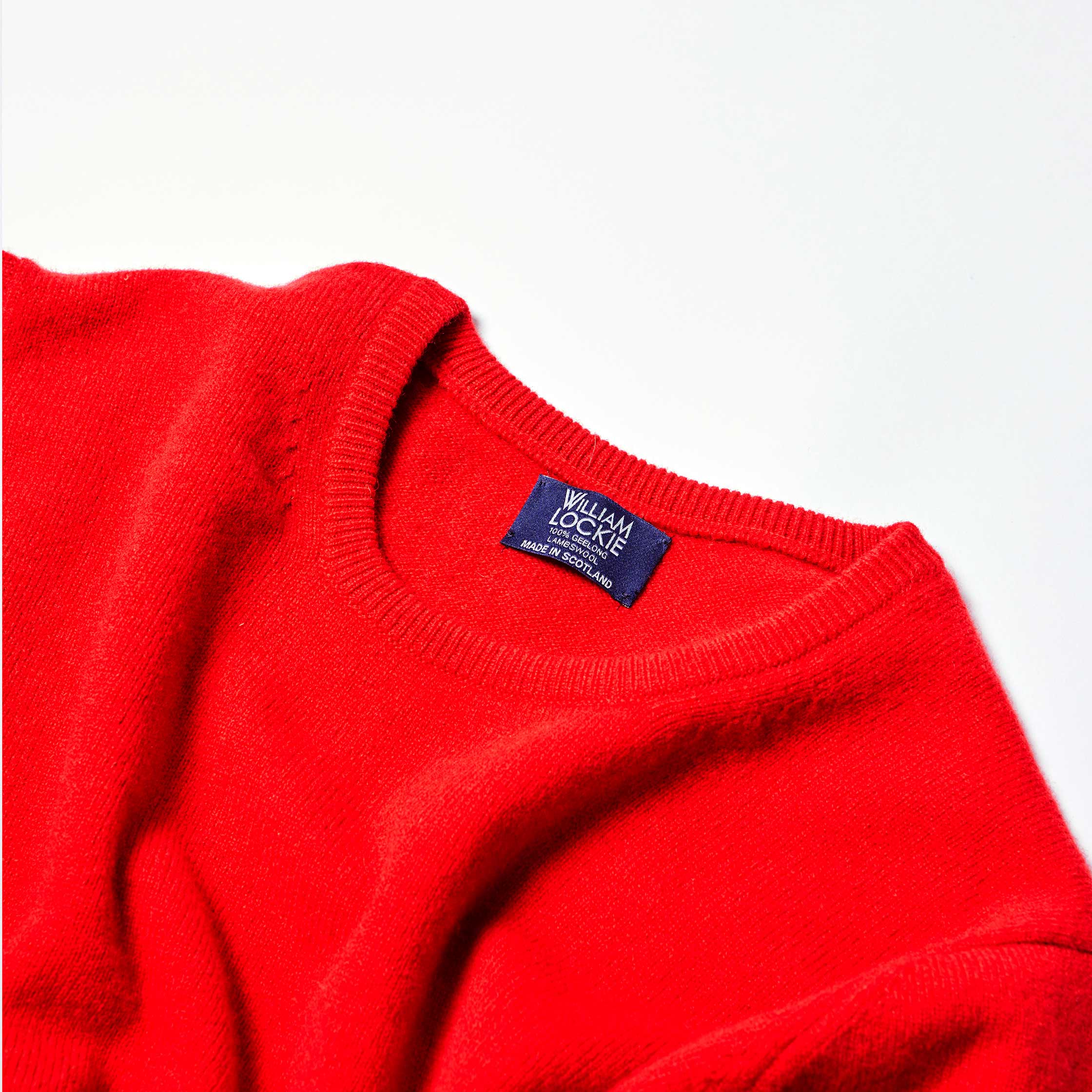 The Crew Neck Jumper in Chianti