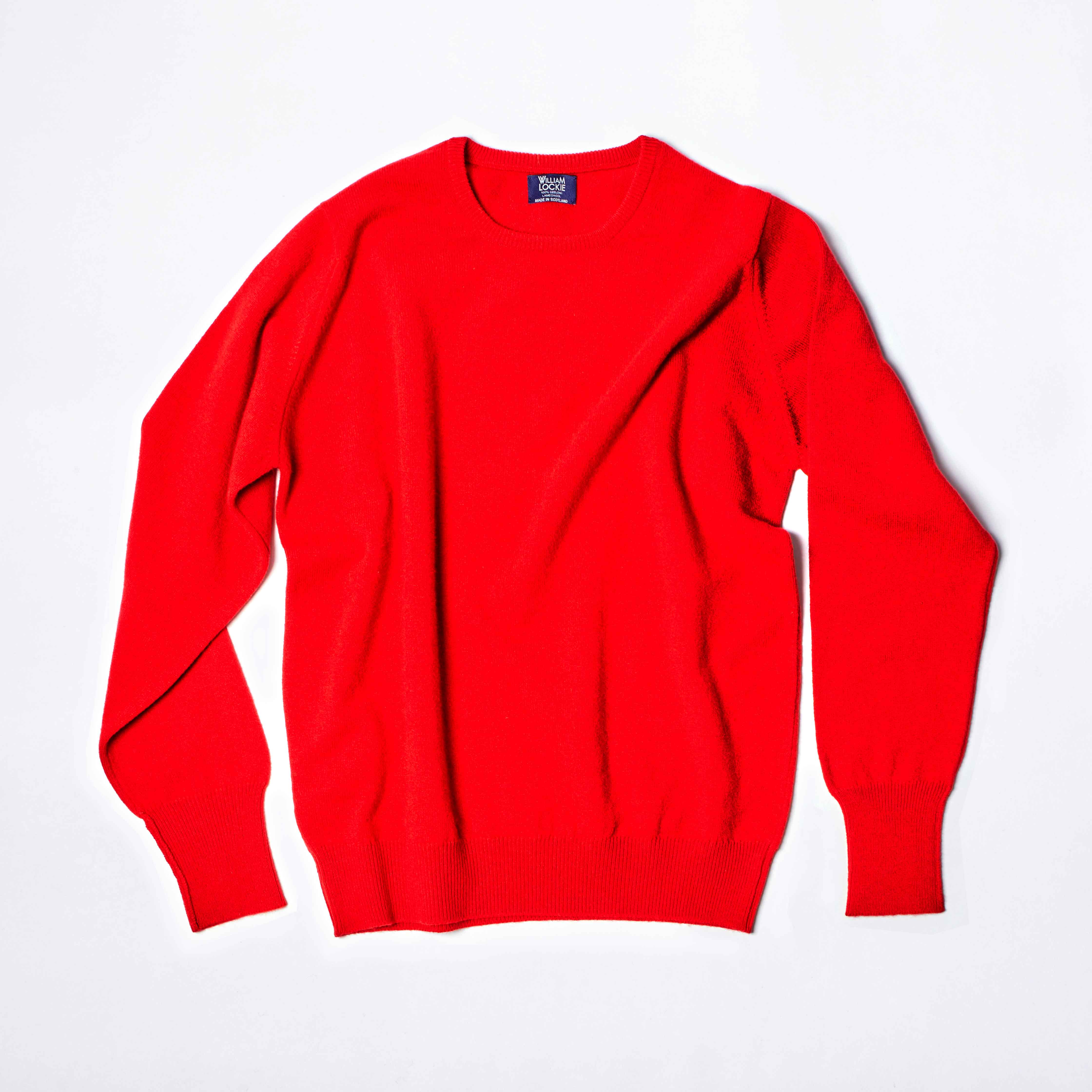 The Crew Neck Jumper in Chianti