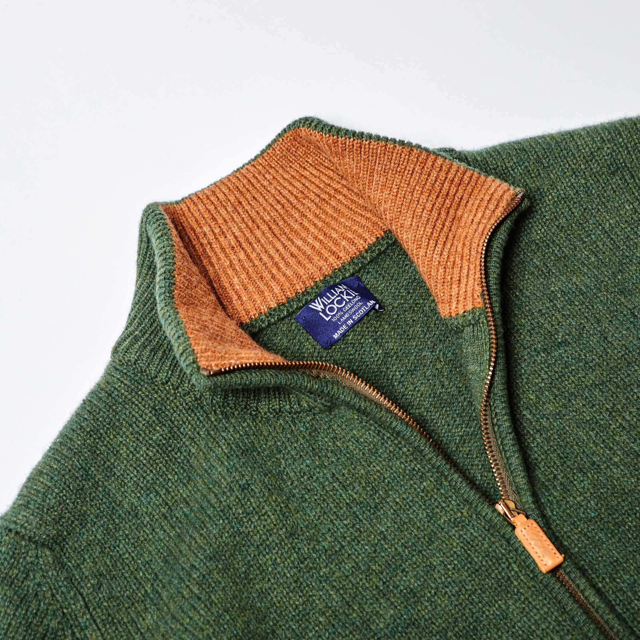 The Zip Cardigan in Rosemary