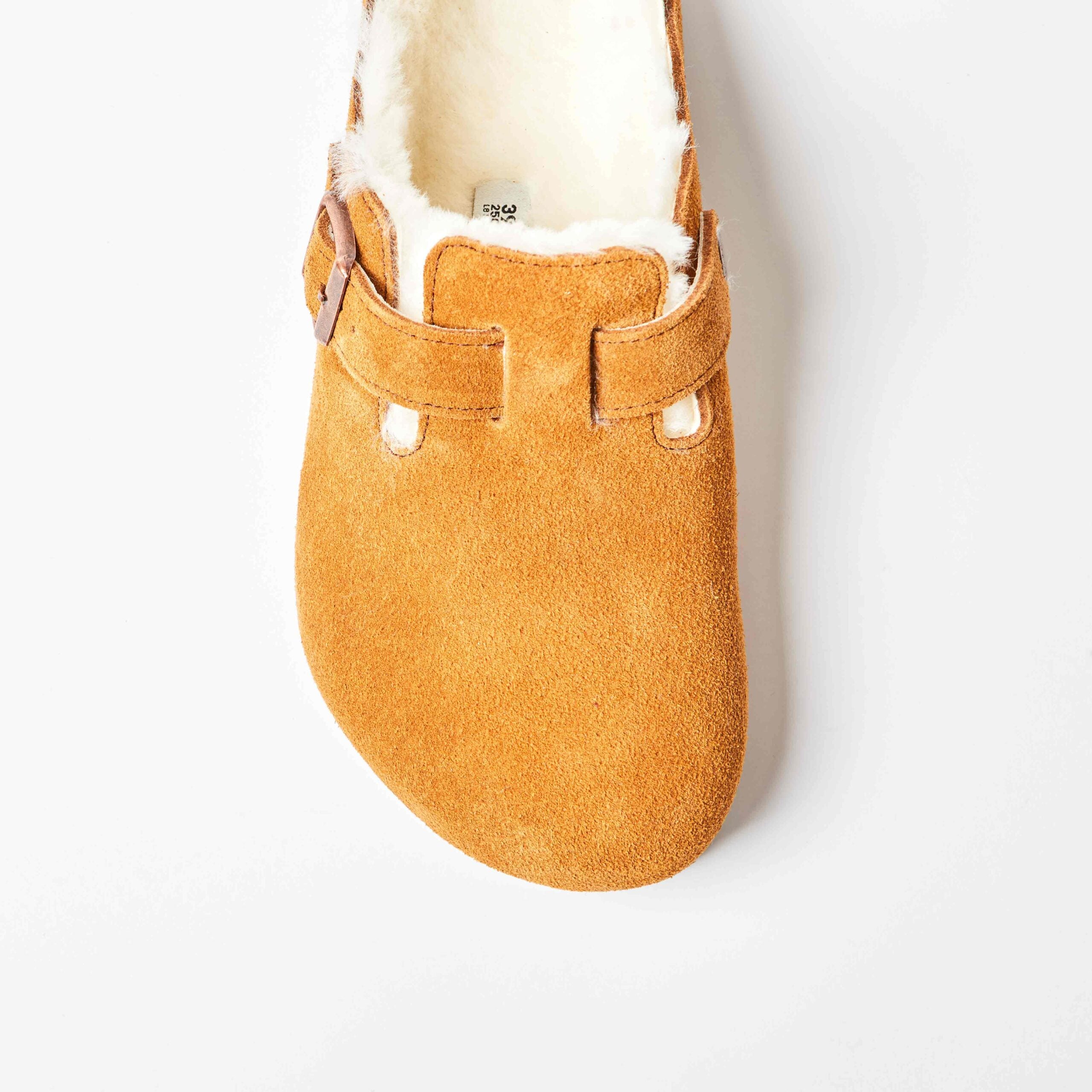 Boston Shearling Suede Leather Mink