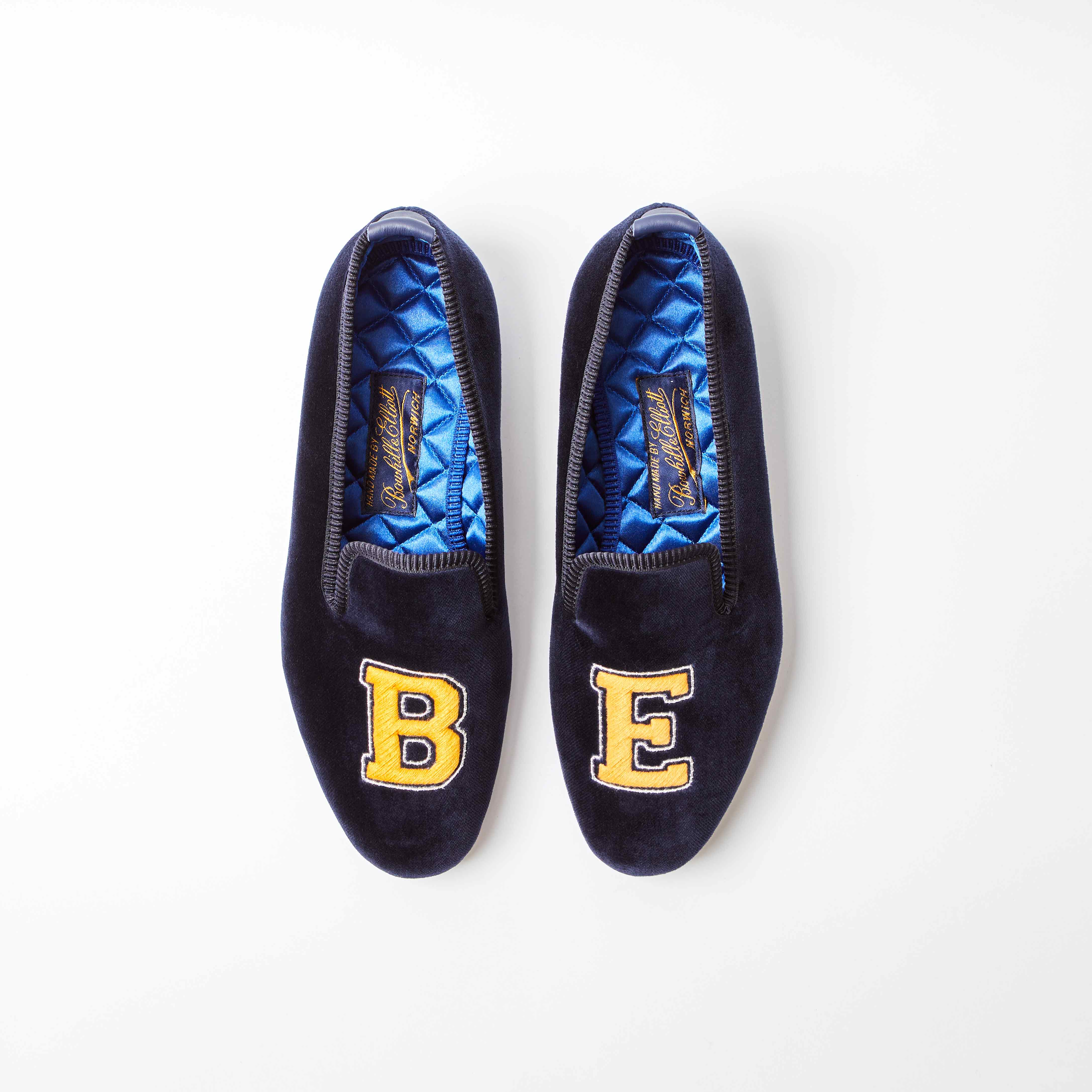 Women's Monogrammed Embroidered Slippers