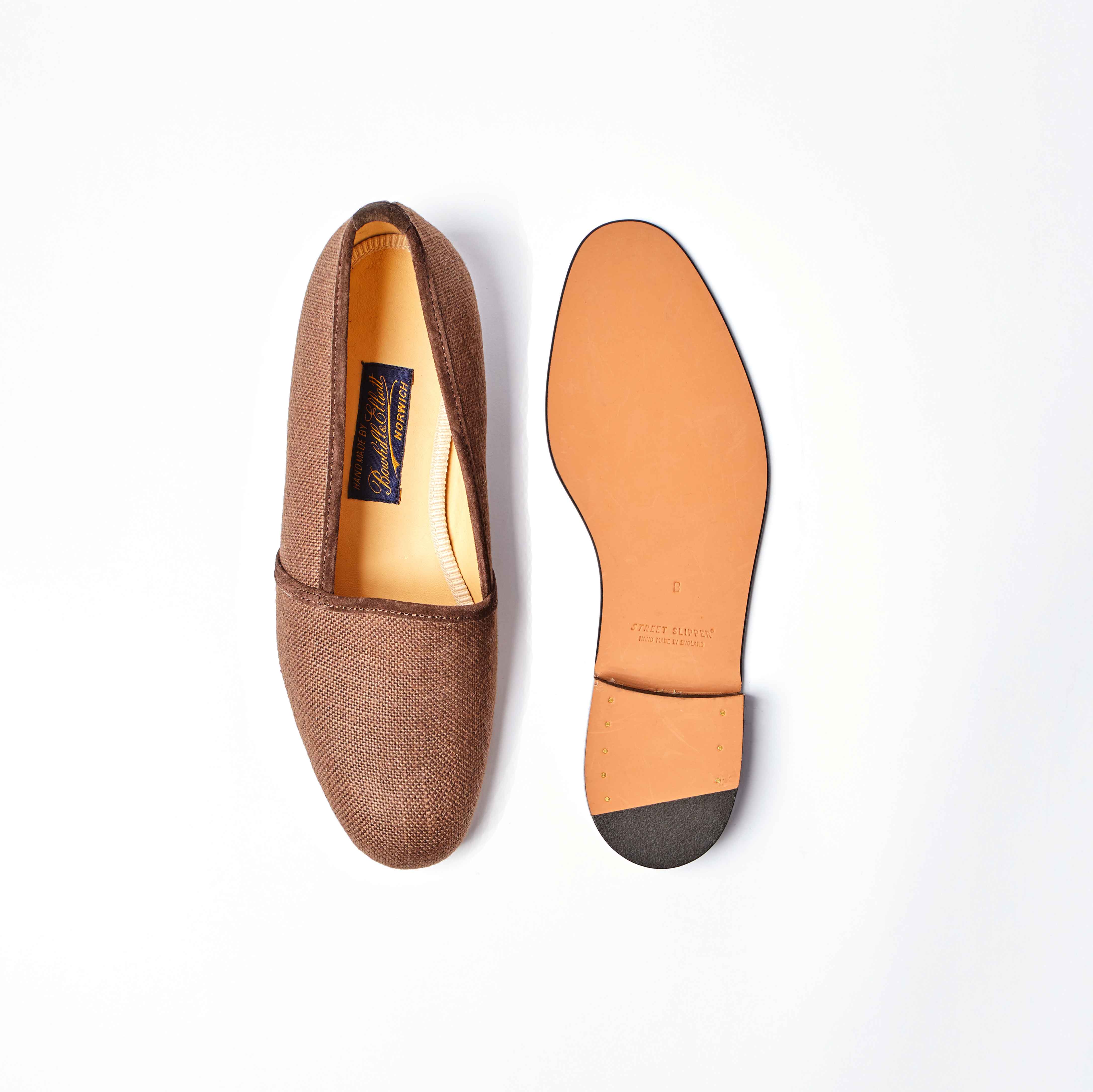 The Monk in Dark Brown Fox Linen