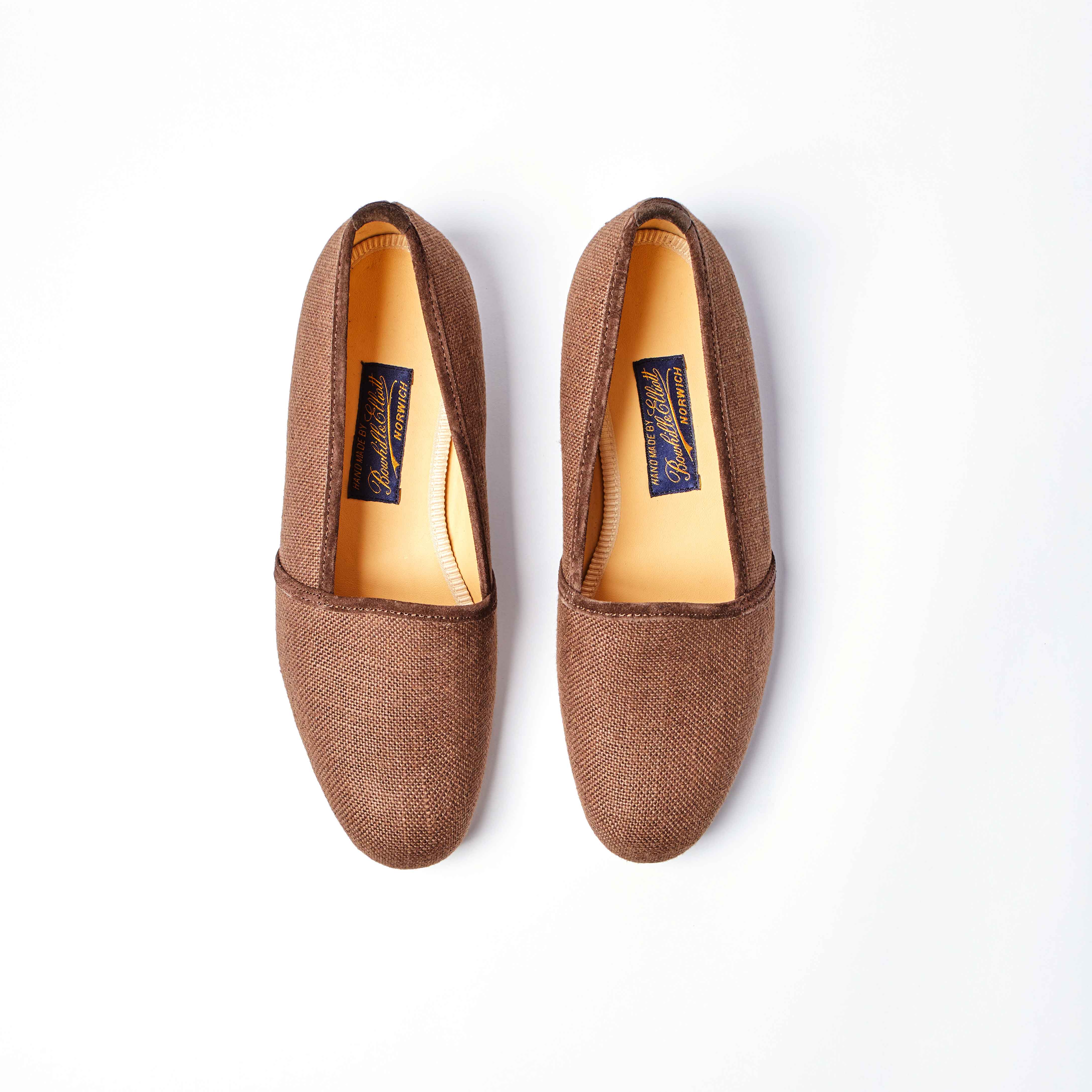 The Monk in Dark Brown Fox Linen