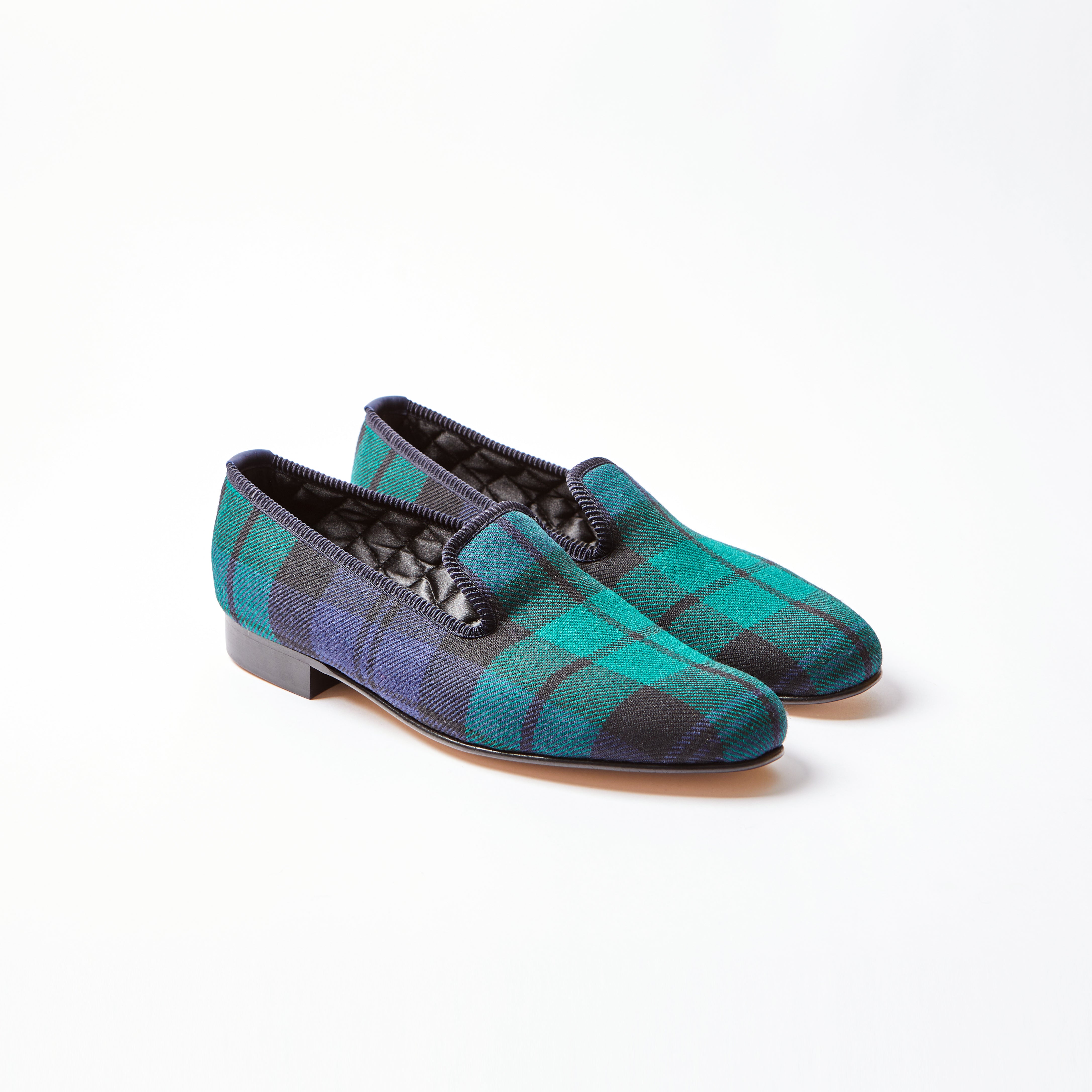 Black Watch Tartan Albert Slippers
