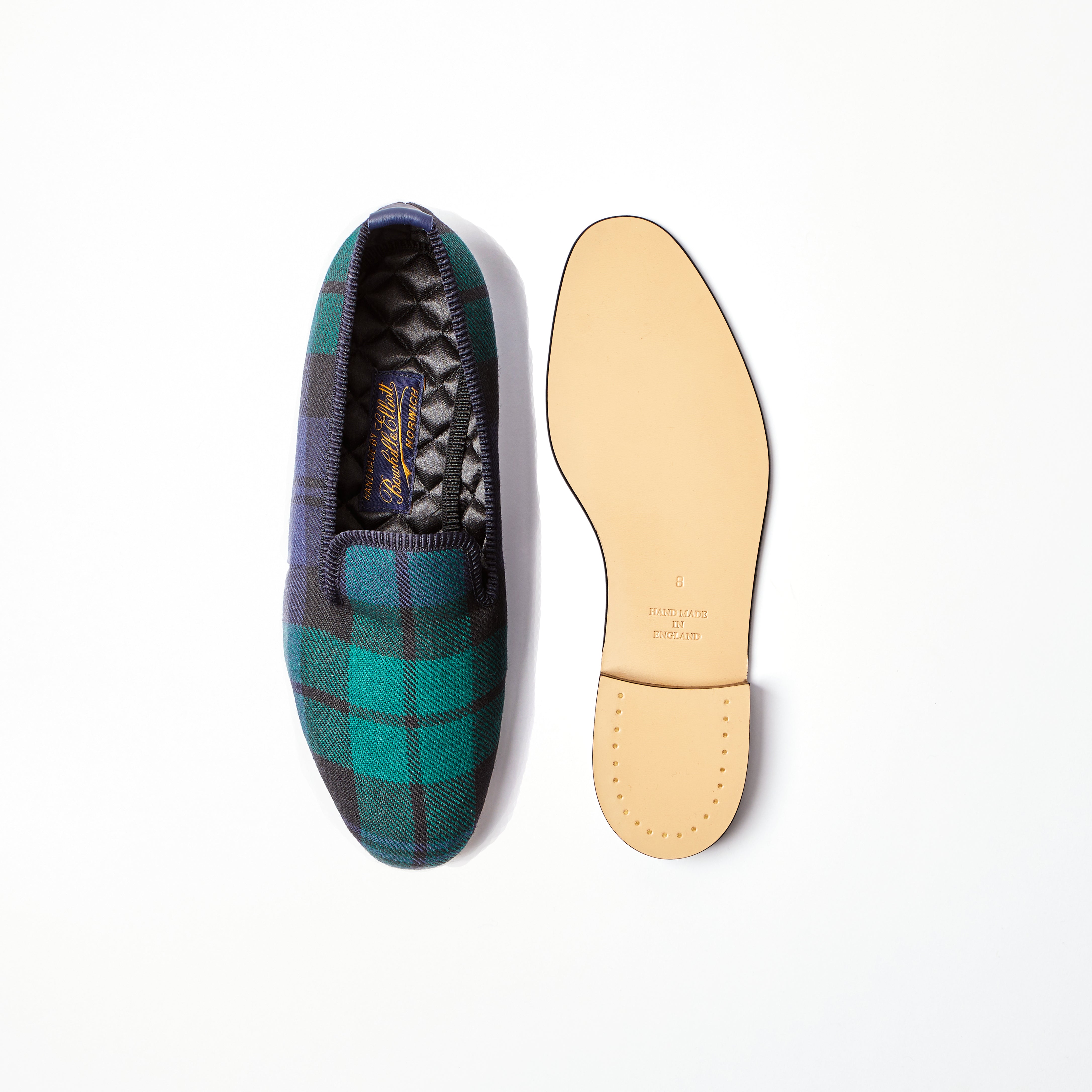 Black Watch Tartan Albert Slippers