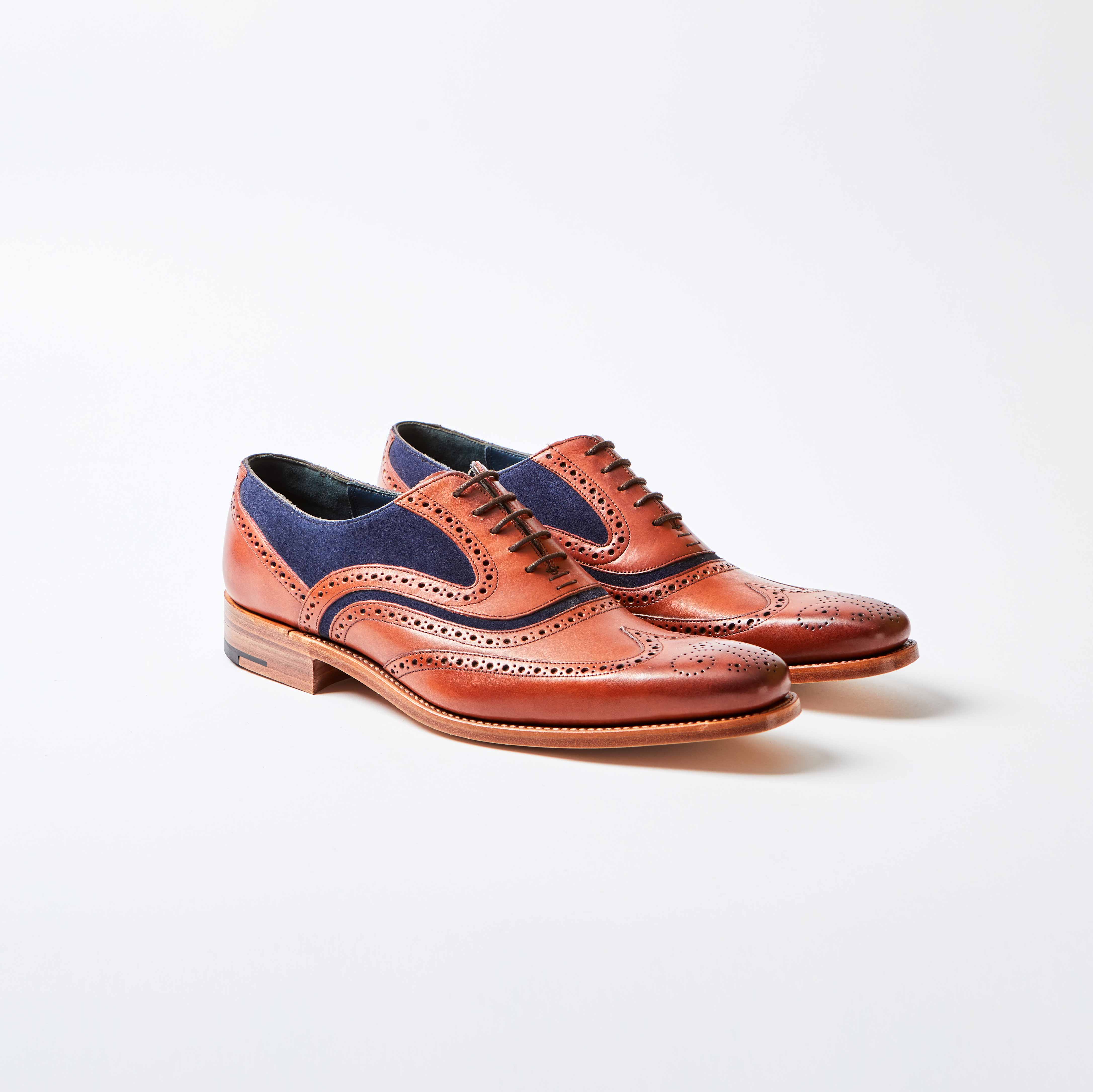 McClean Rosewood Suede - Navy Calf