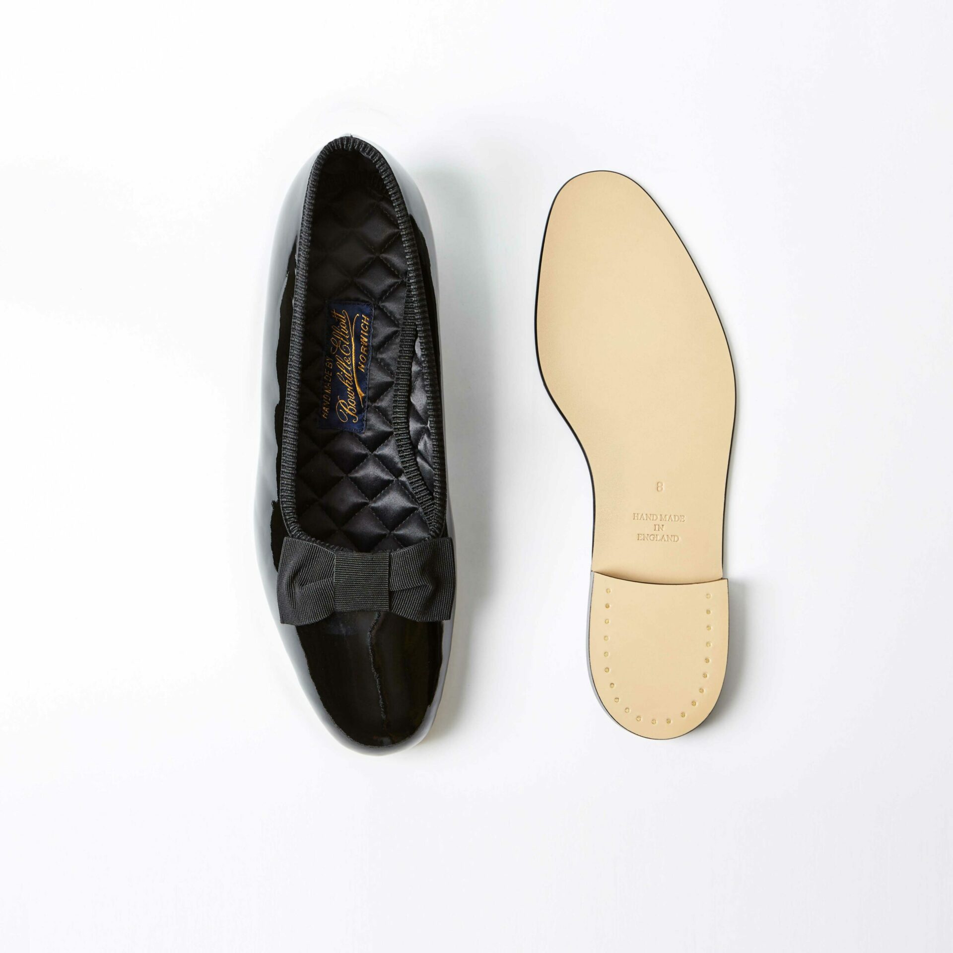 Black Patent Opera Pumps
