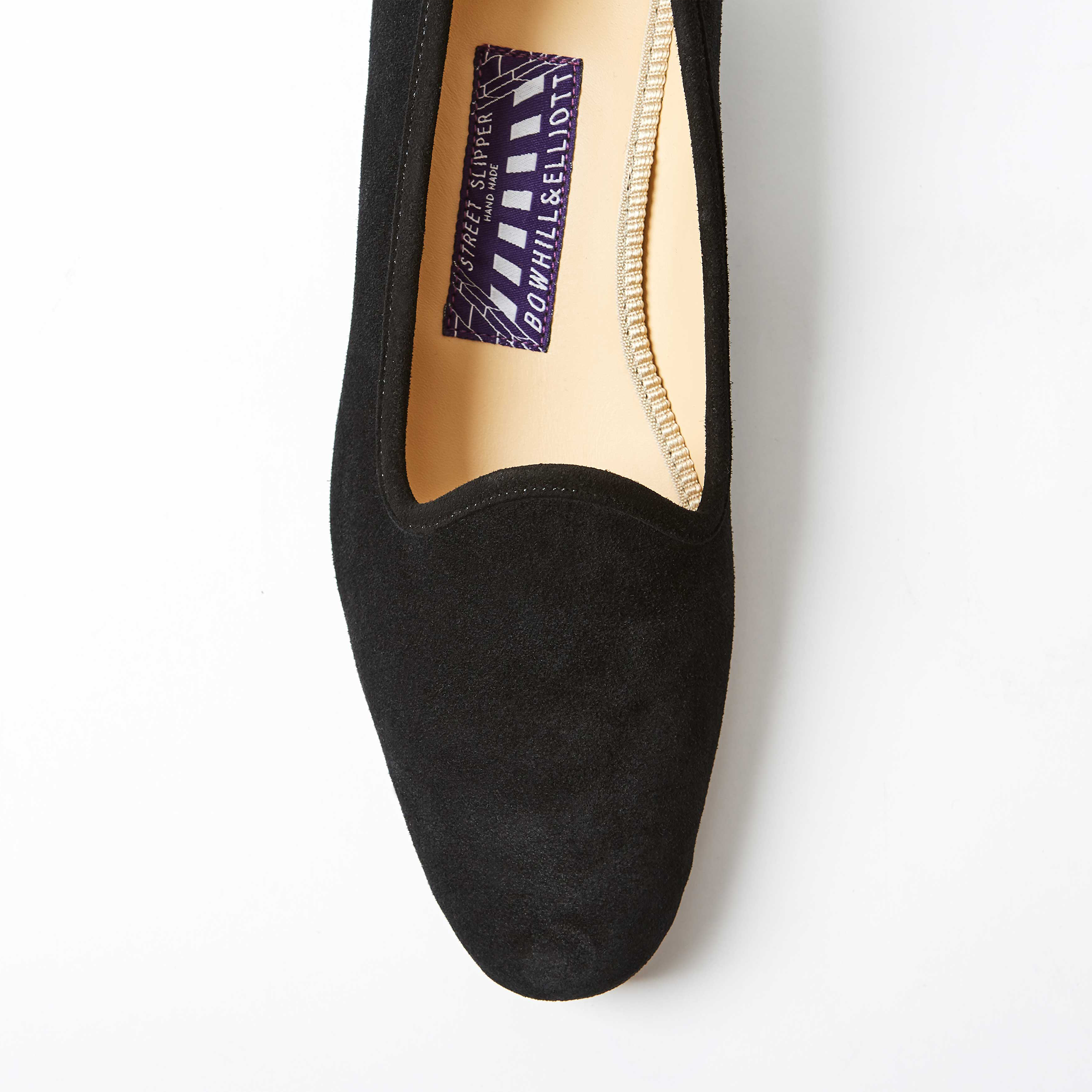 Black Suede Pump