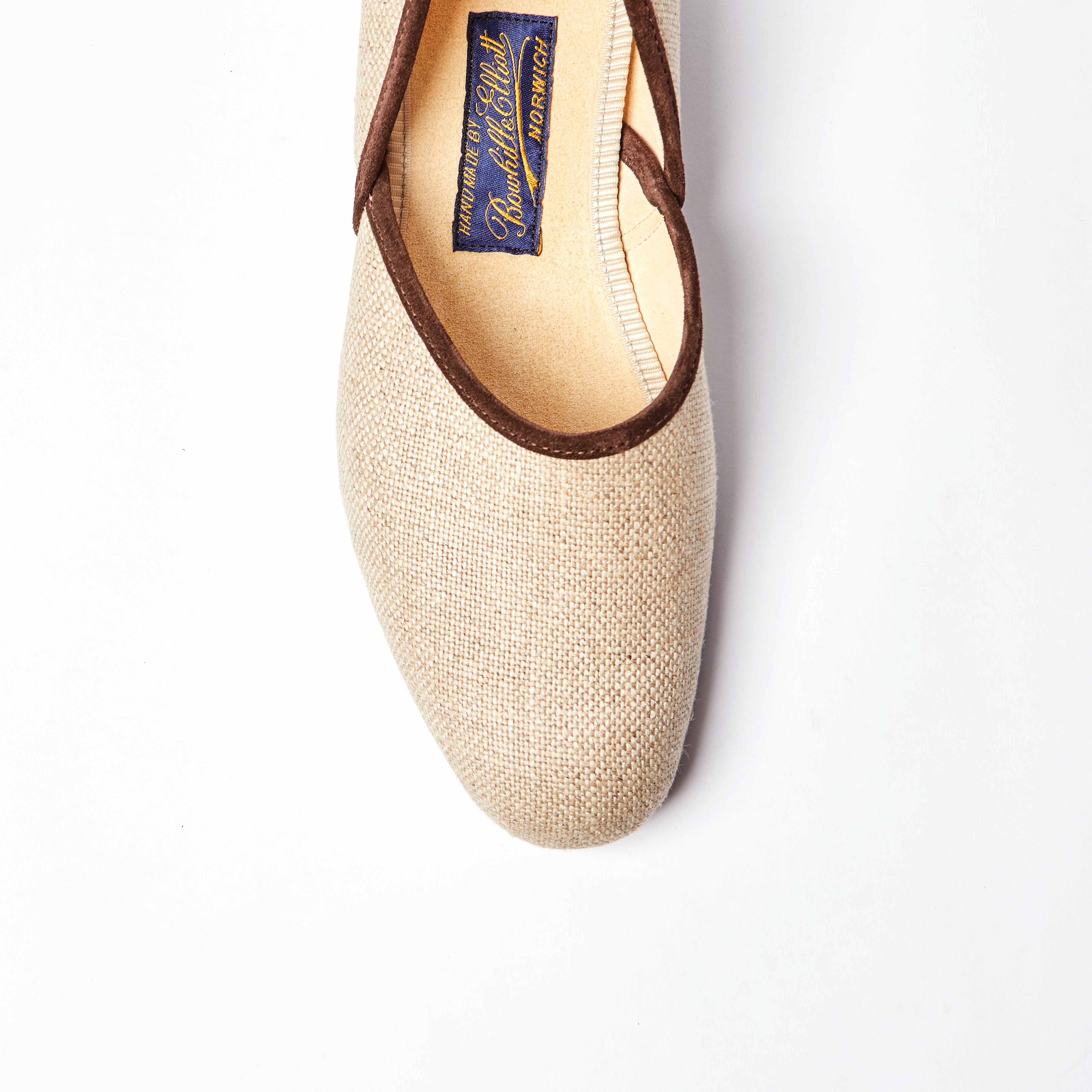 The Grecian in Natural Fox Linen